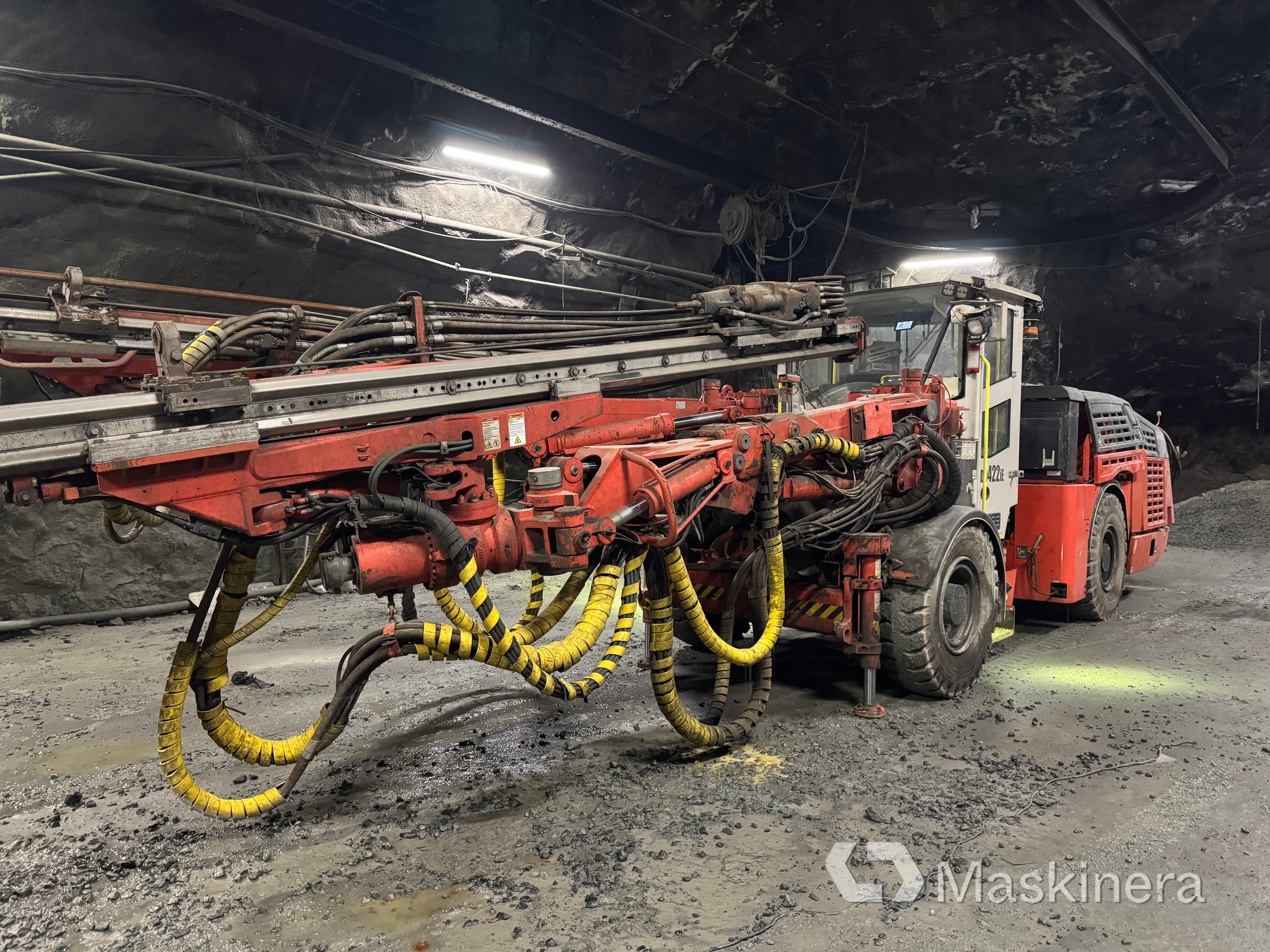 Gruv-borrigg för underjordsbruk Sandvik DD422iE