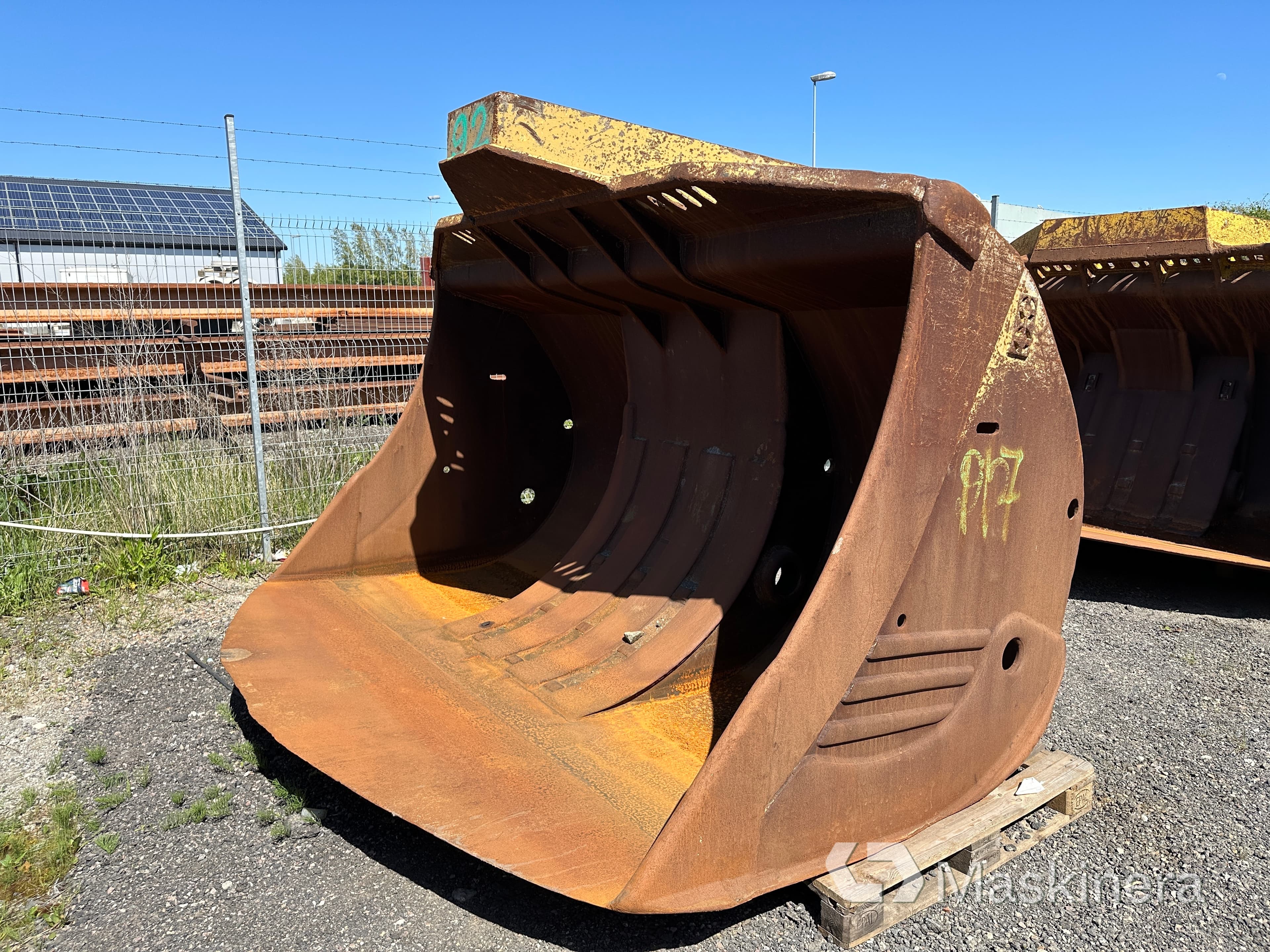 Hjullastarskopa CAT 8,3 m3