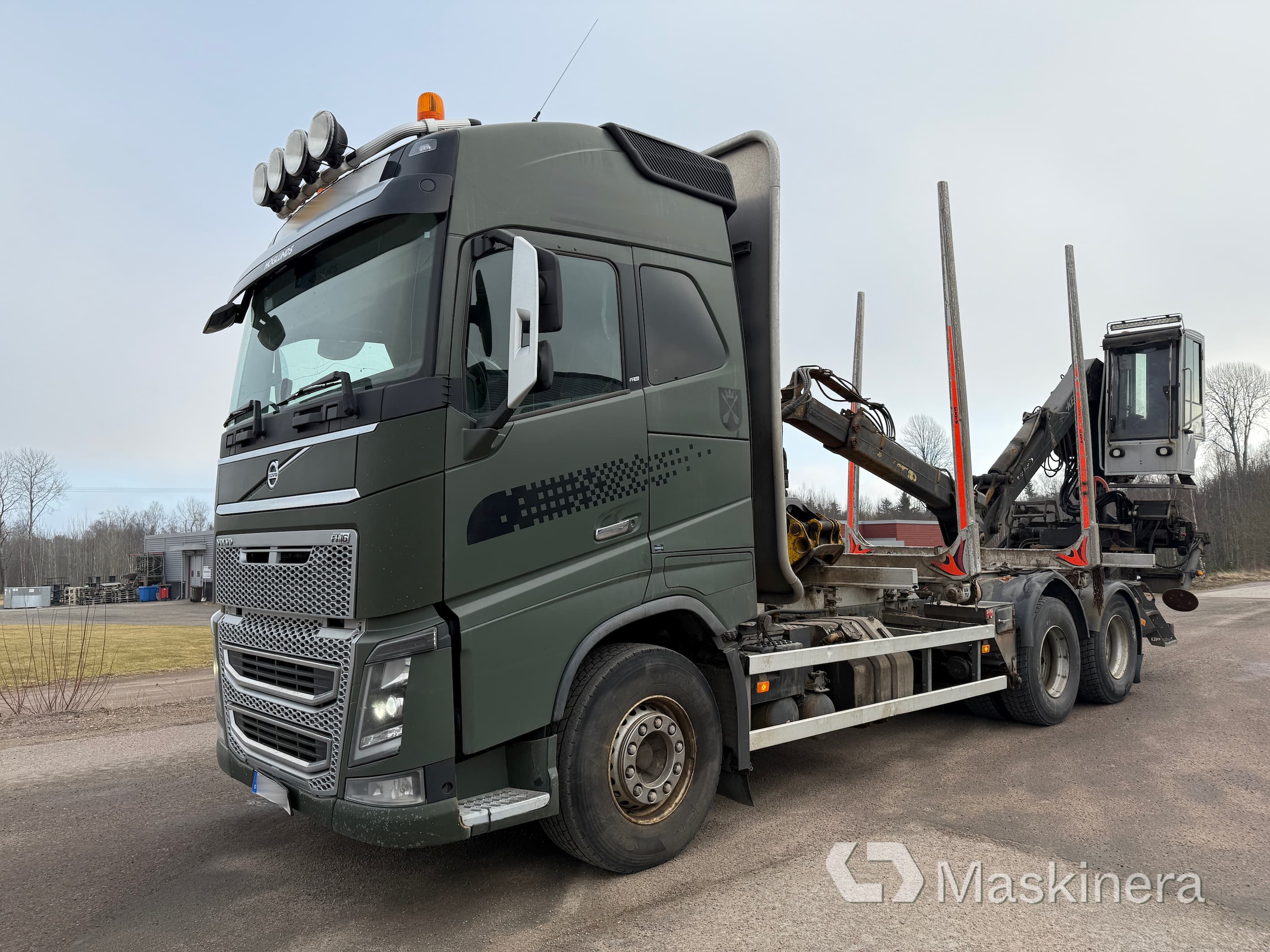 Timmerbil Volvo FH16