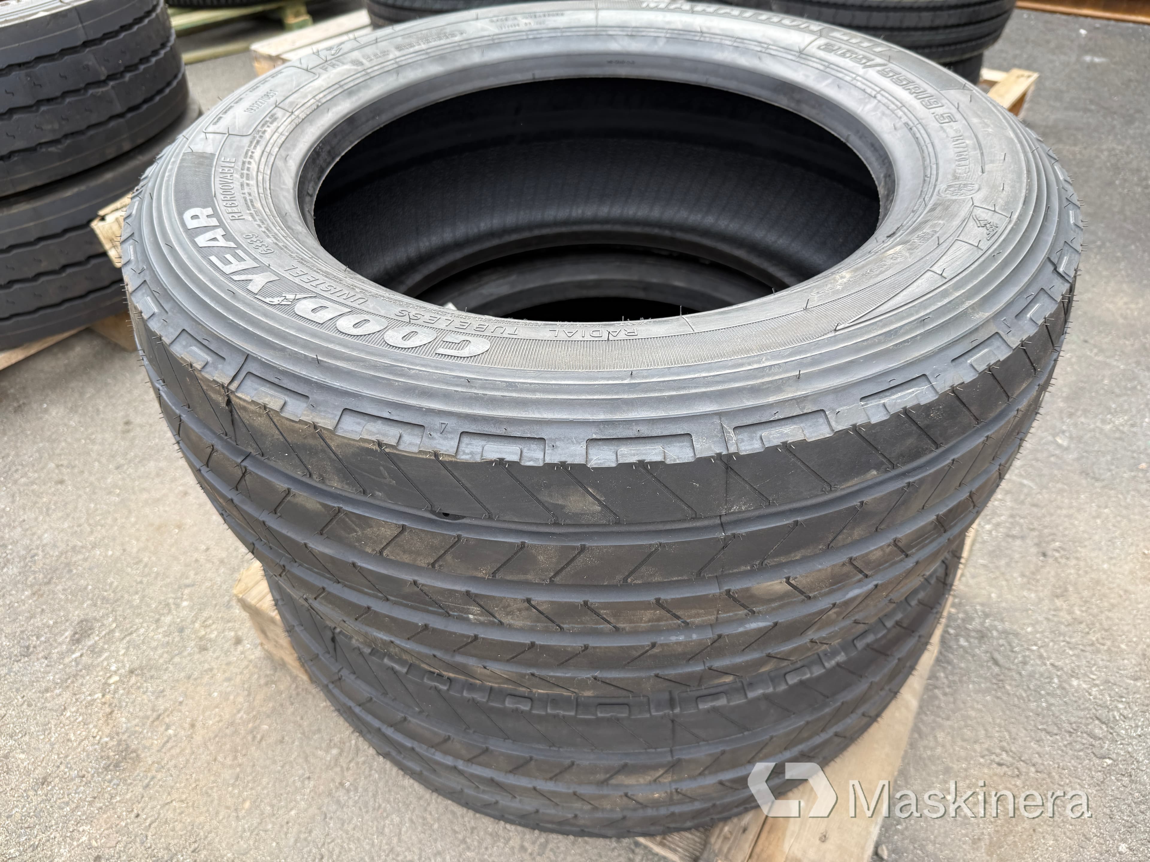 Lastbilsdäck 2st Goodyear Marathon LHT 265/55 R19.5