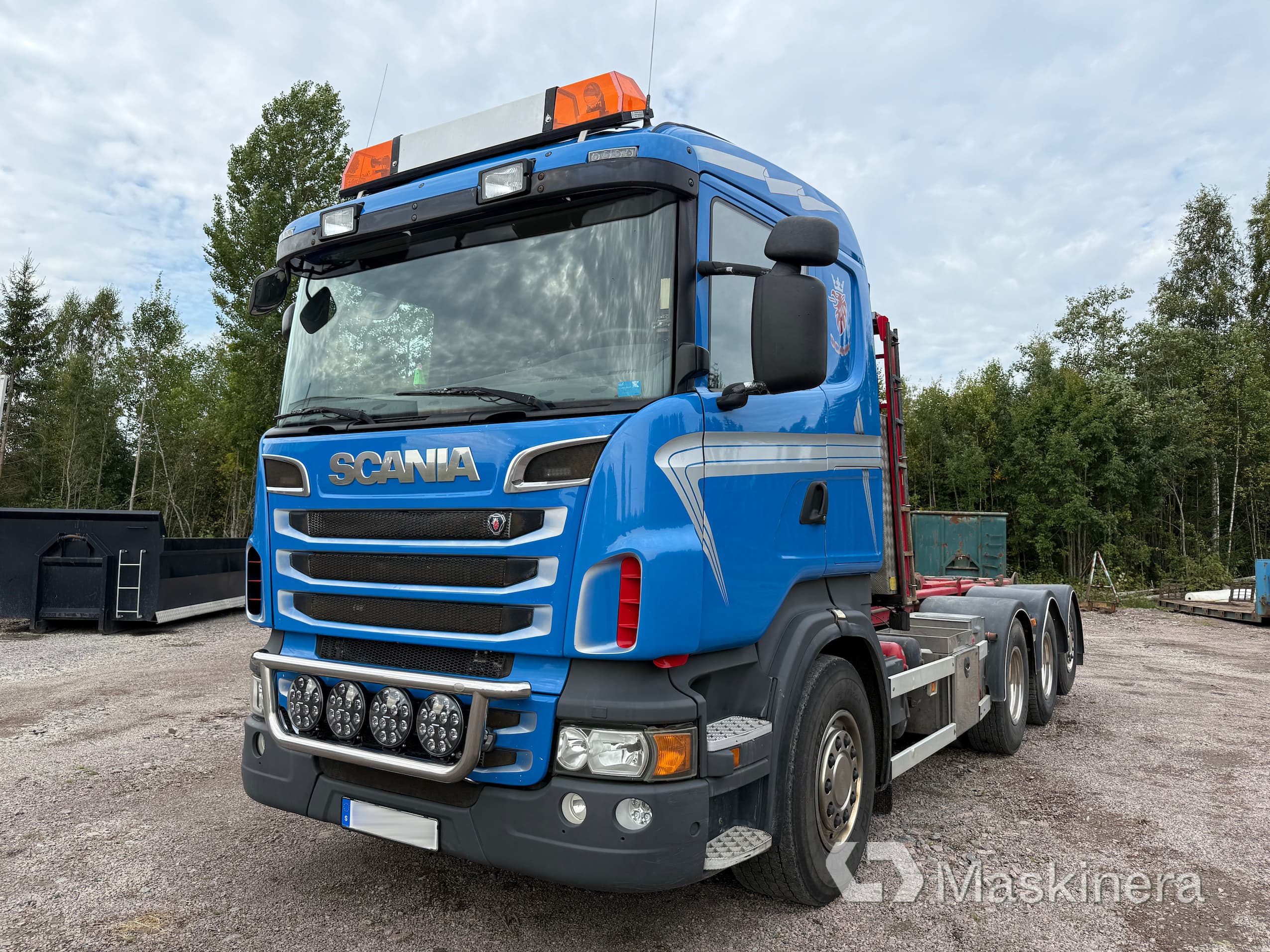 Lastväxlare Scania R560 8x4 Tridem