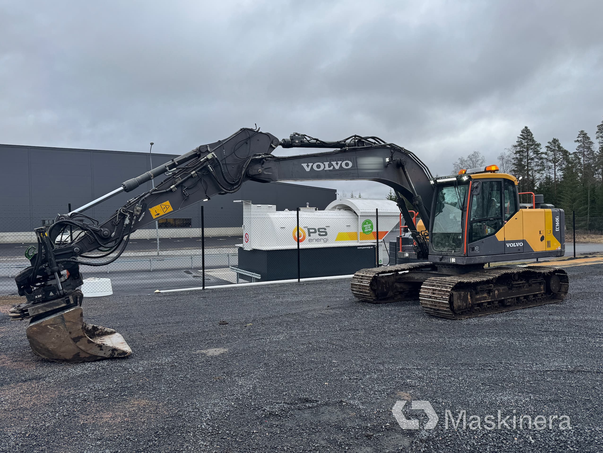 Grävmaskin Volvo EC160E