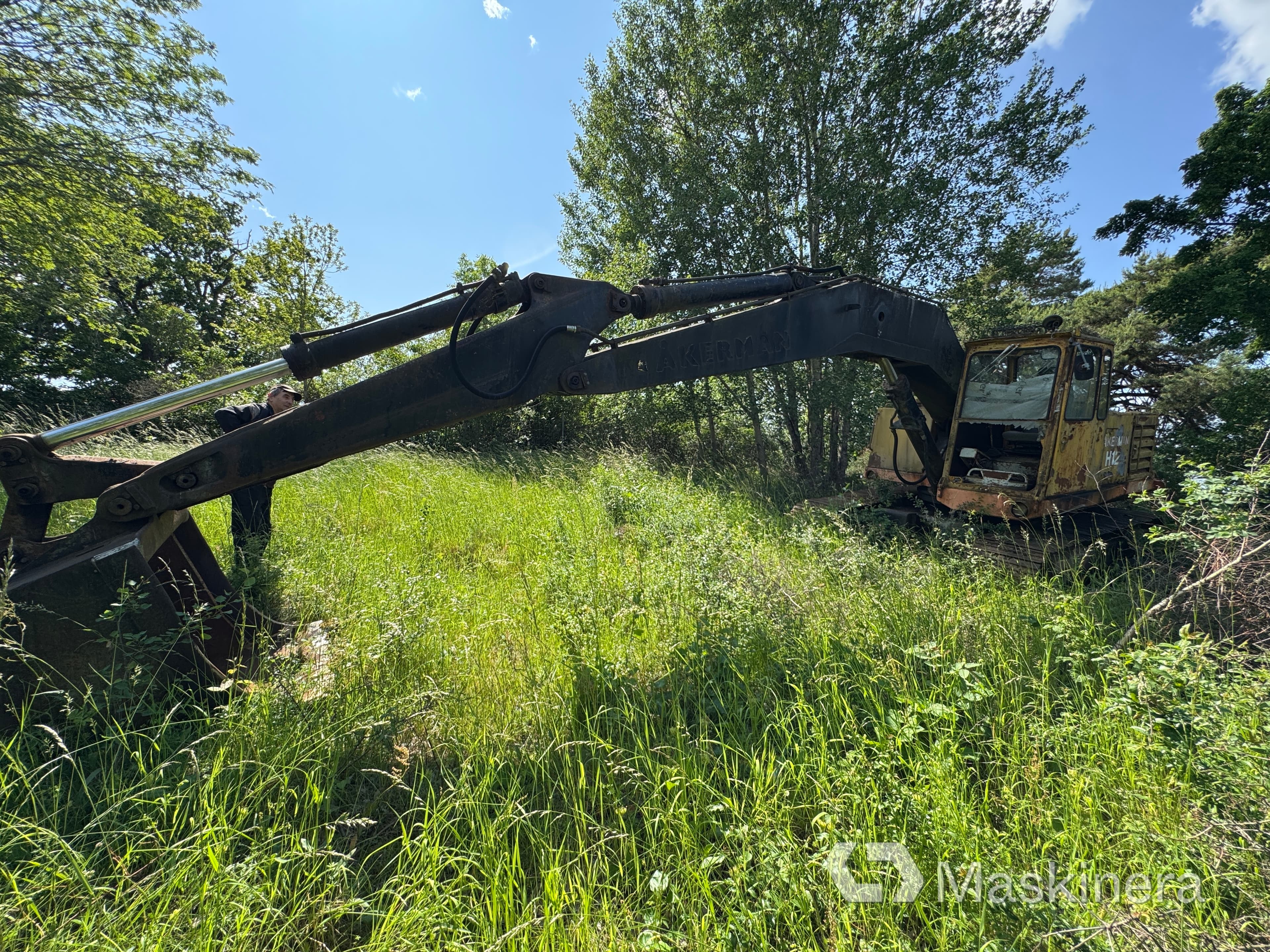 Grävmaskin Åkerman H12 (Reparationsobjekt)