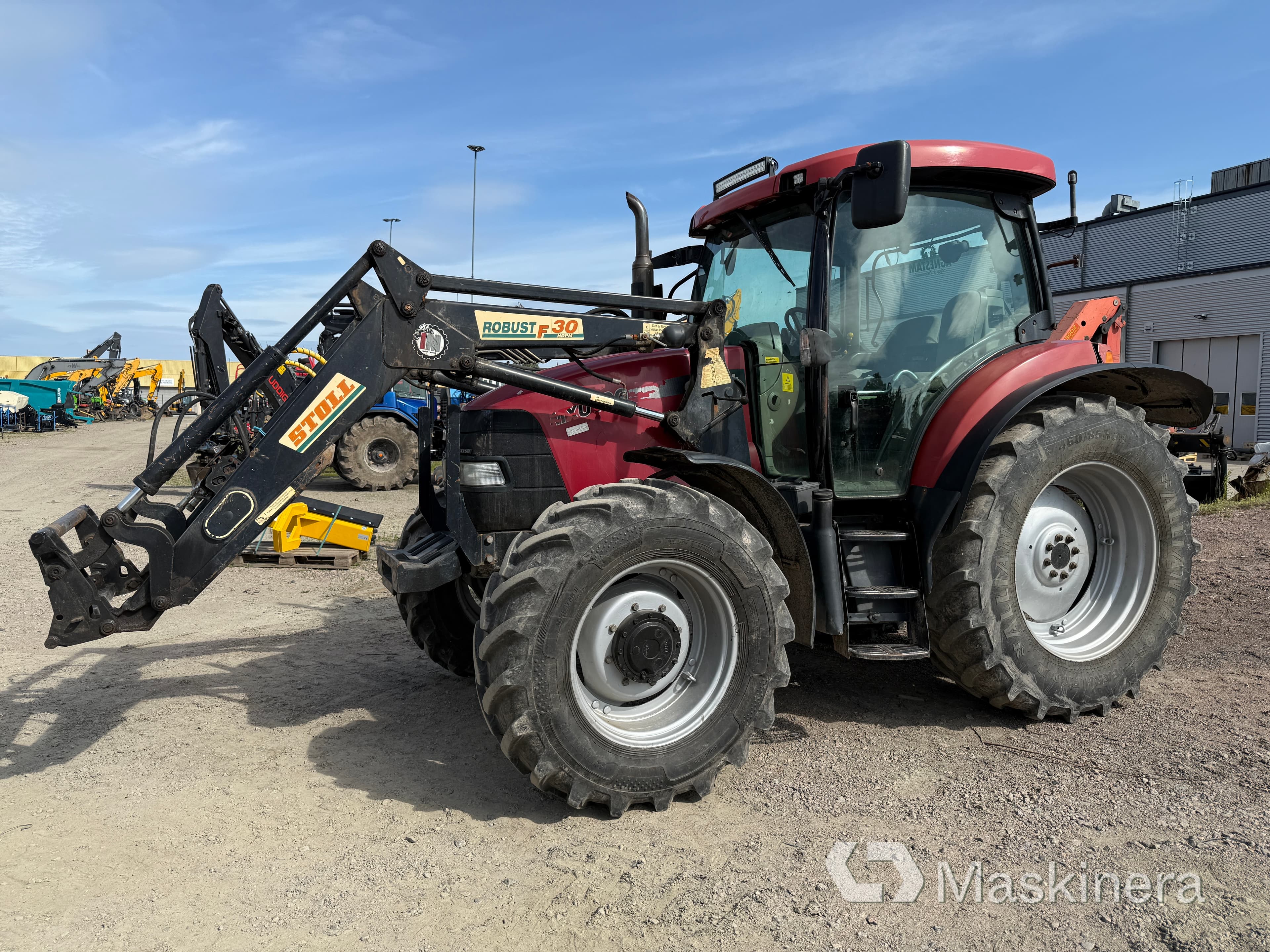Traktor Case IH MXU100 Maxxum med lastare