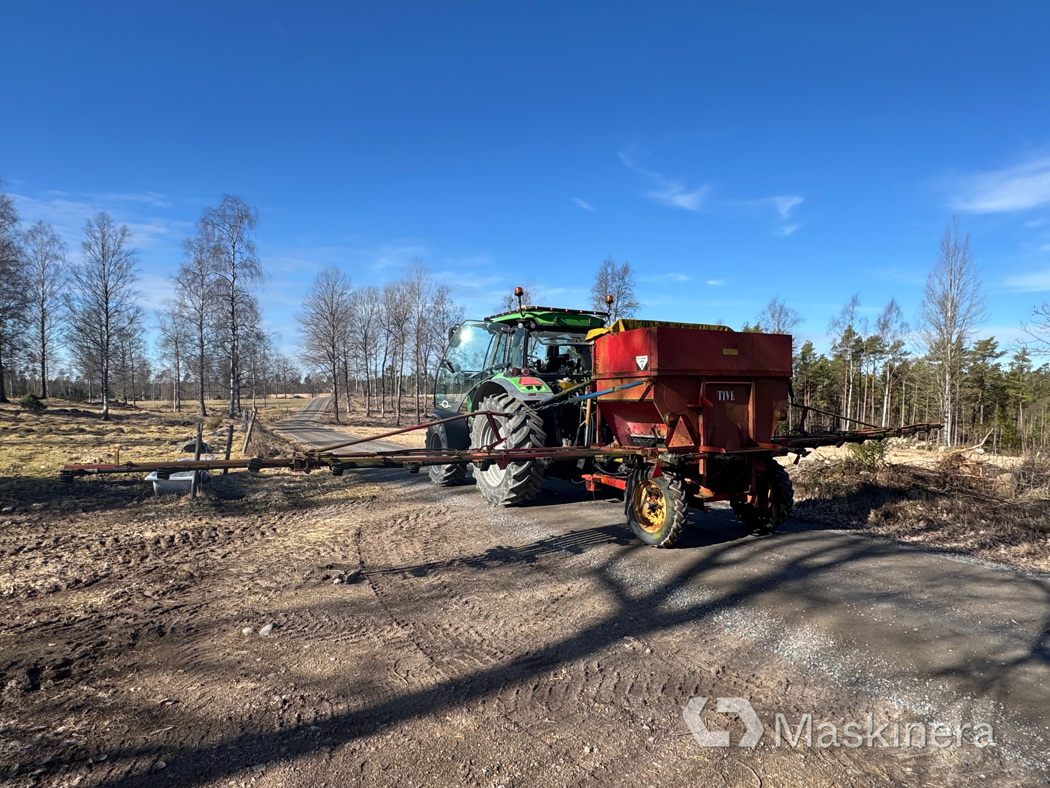 Konstgödselspridare Tive 2000 JET