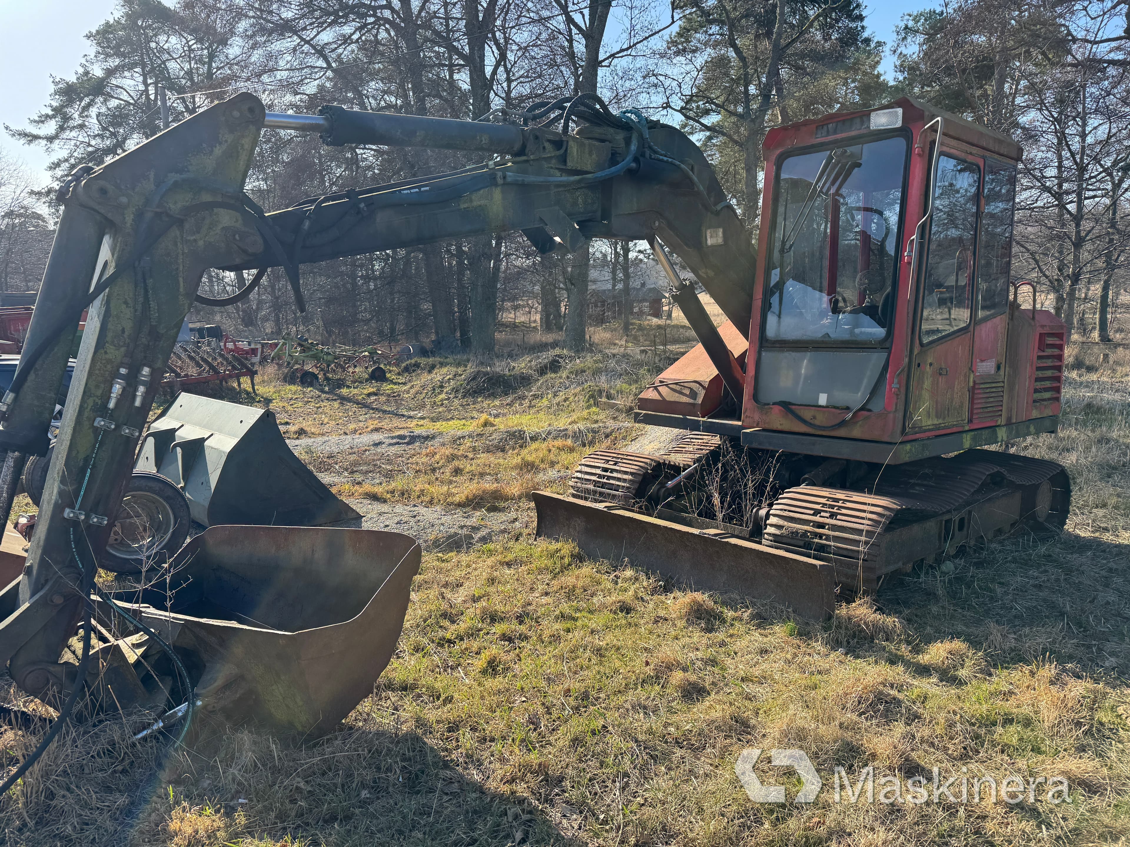Grävmaskin Hymas 8200 Renoveringsobjekt 