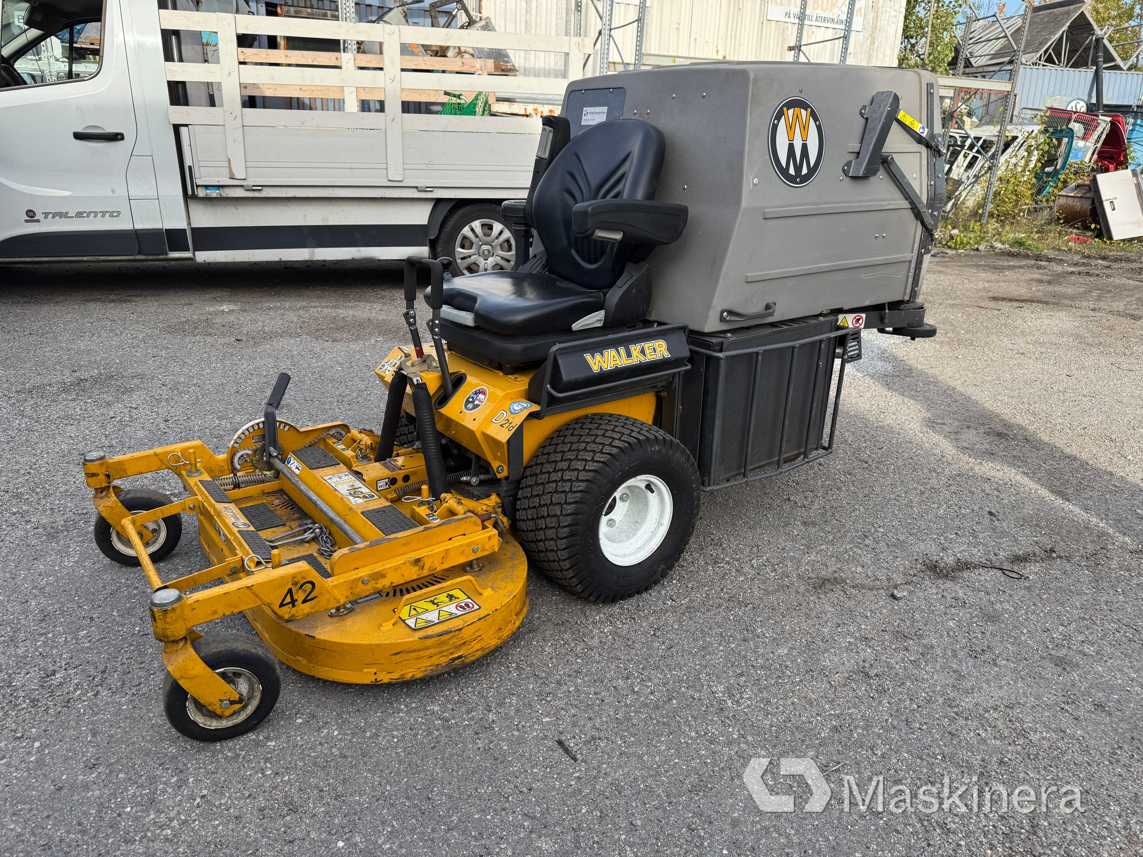 Åkgräsklippare Walker MD21-0-31