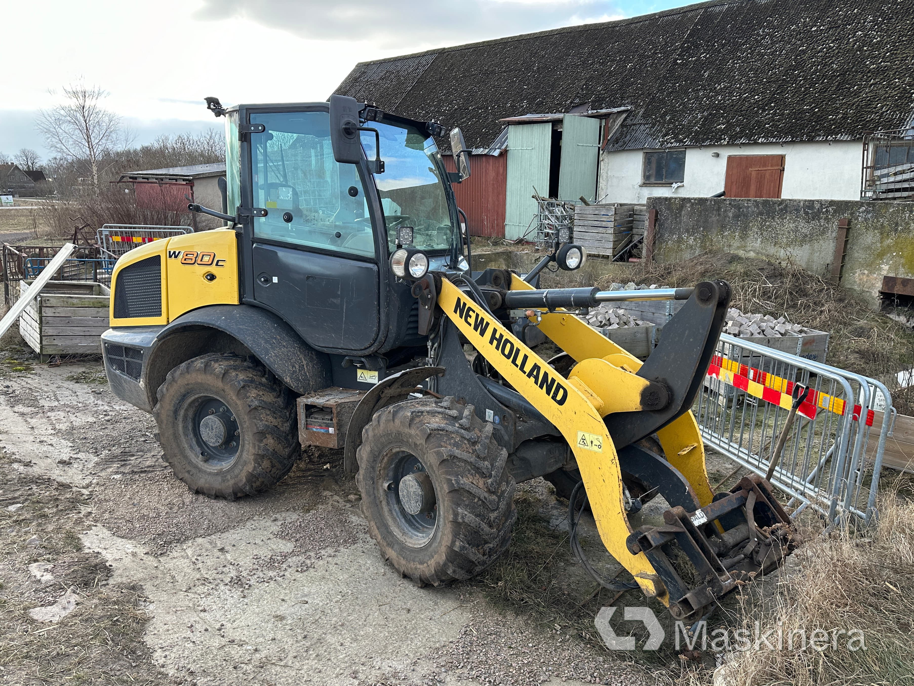 Hjullastare New Holland W80C