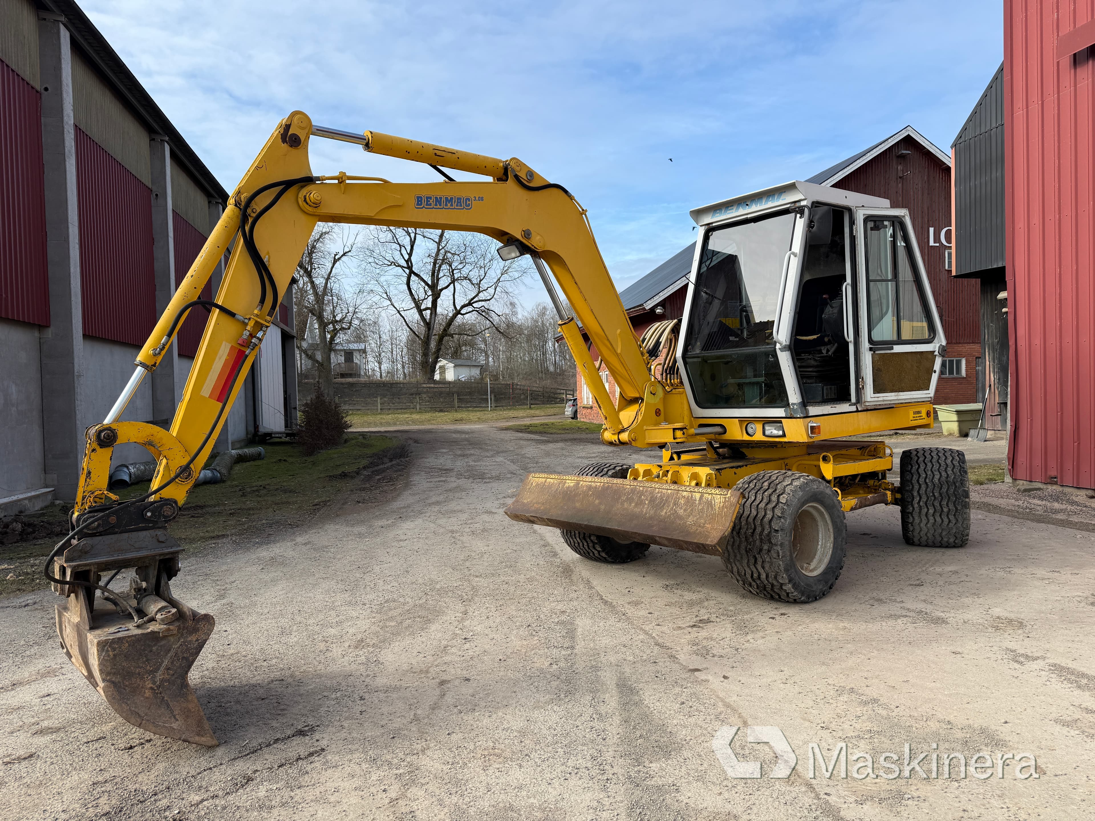Hjulgrävare Benmac 306R001