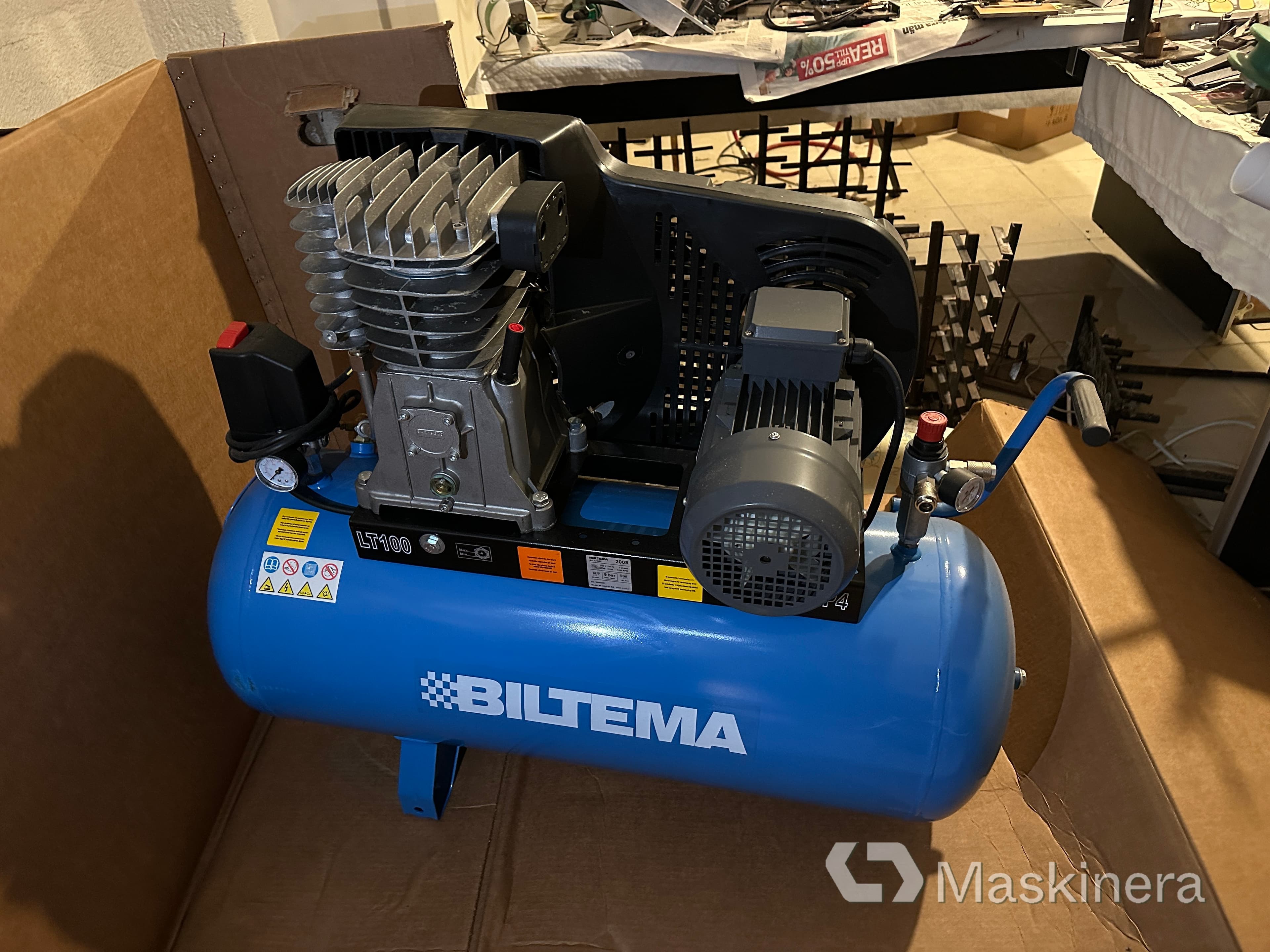 Kompressor Biltema LT100, oanvänd