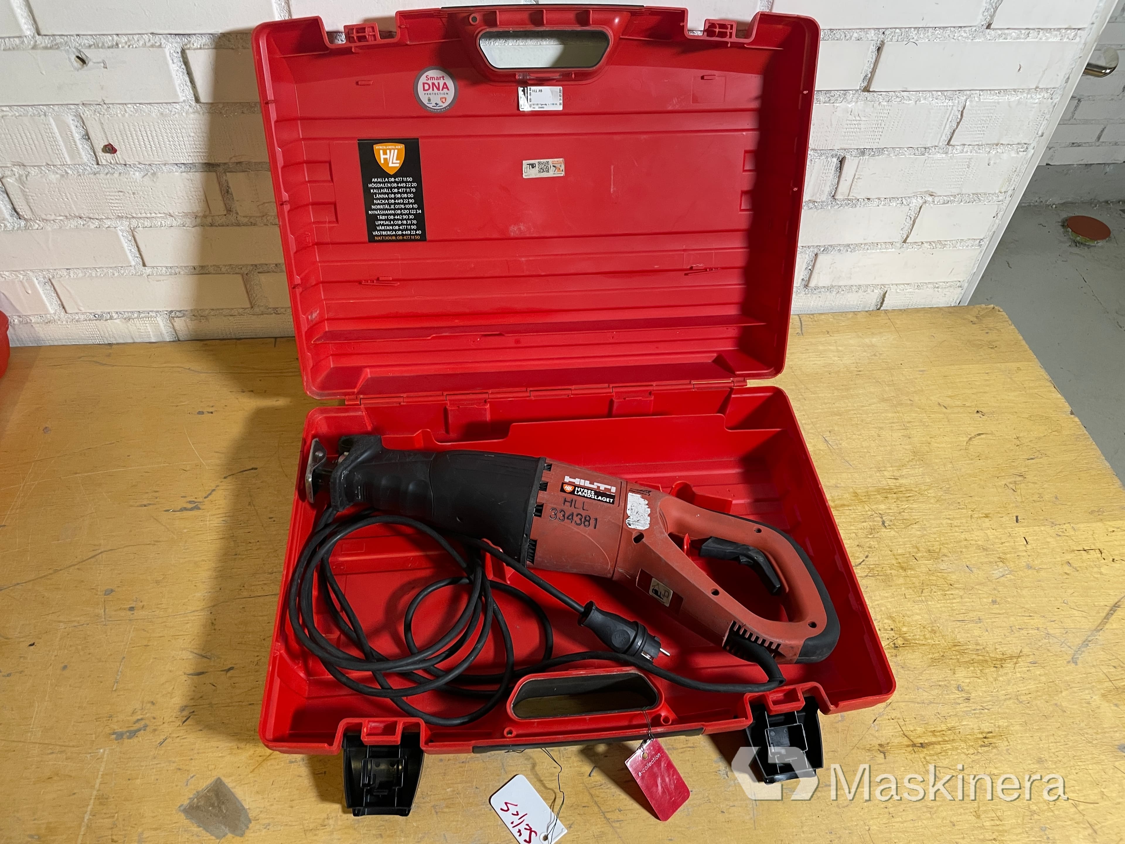 Tigersåg Hilti WSR 1400 