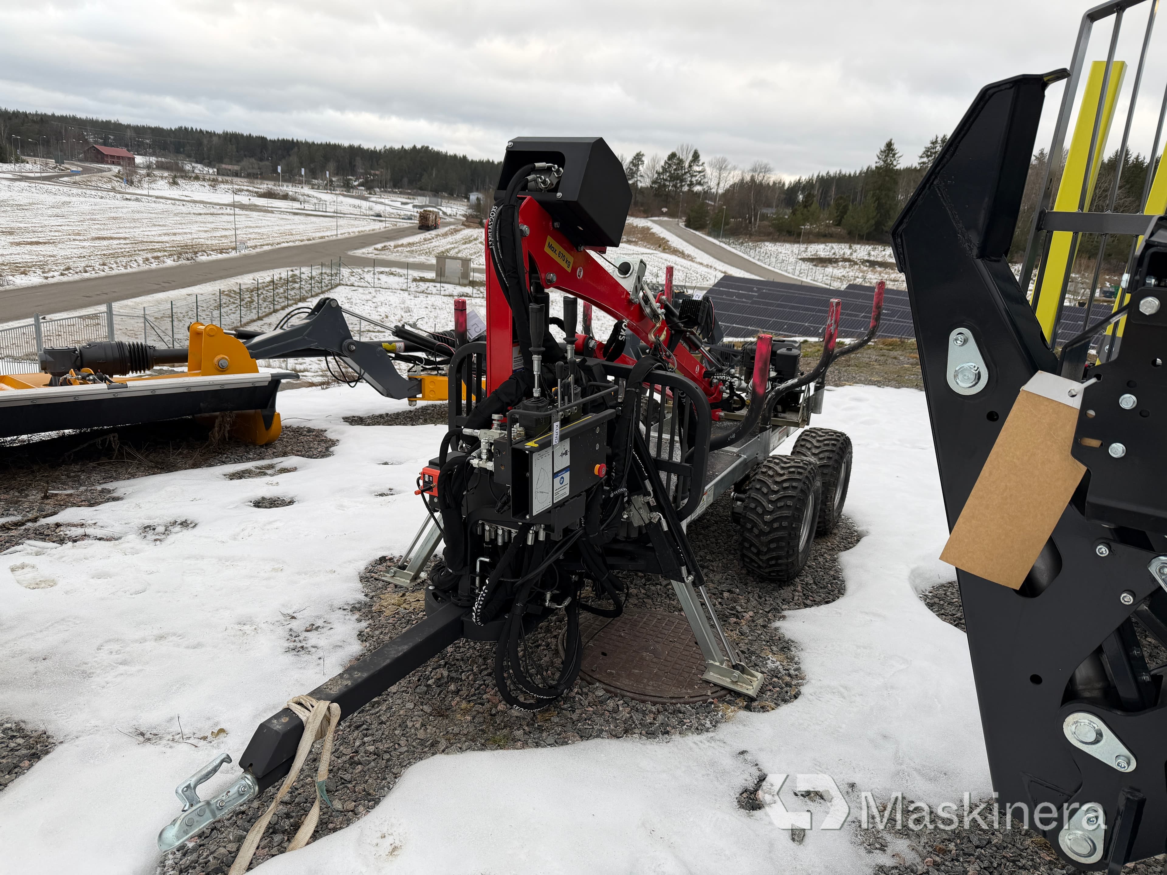 Timmervagn Skogsverket ELM 1500, 1.5 ton (Demo)