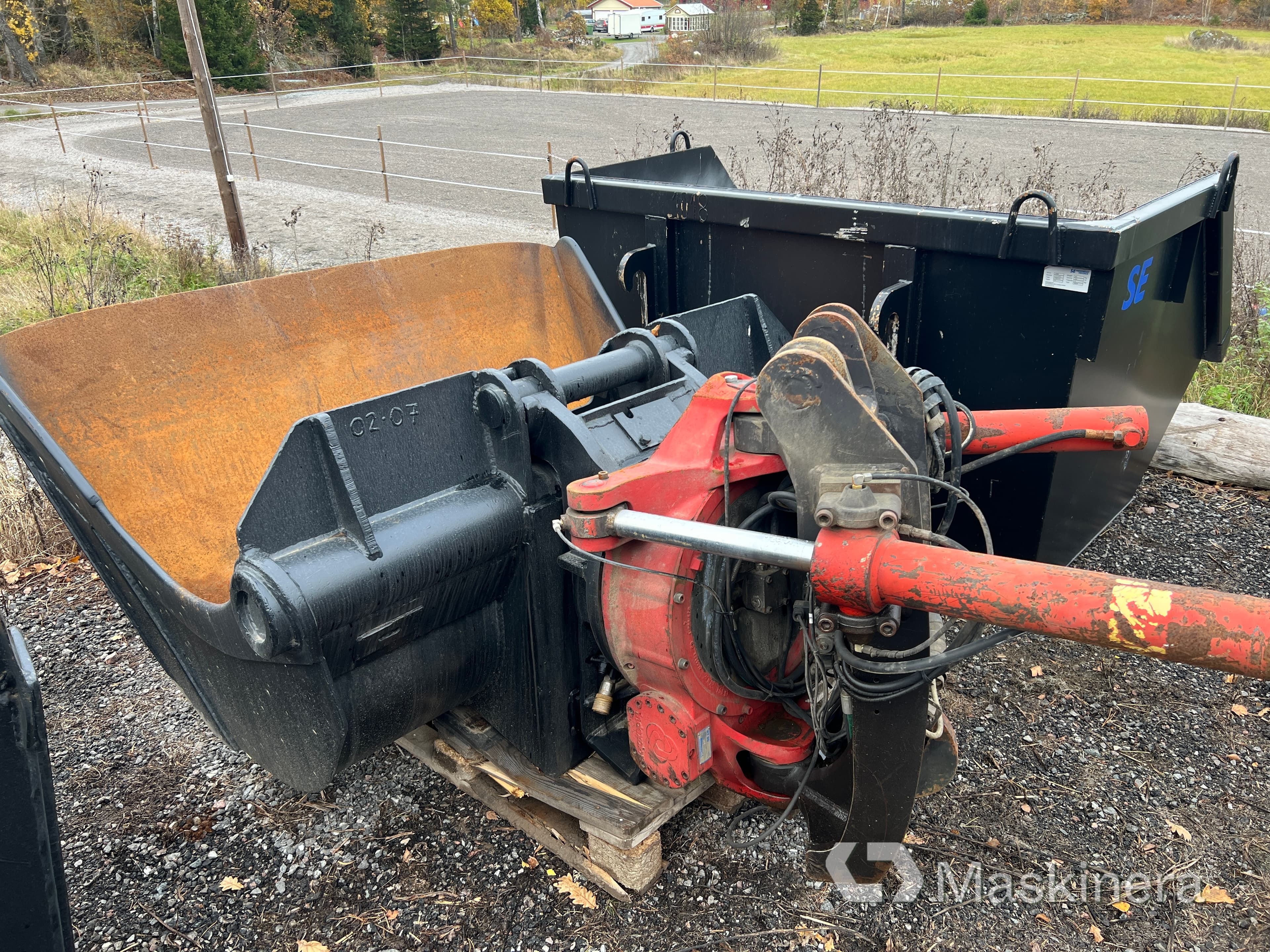 Planerskopa ABT med Rototilt RT80