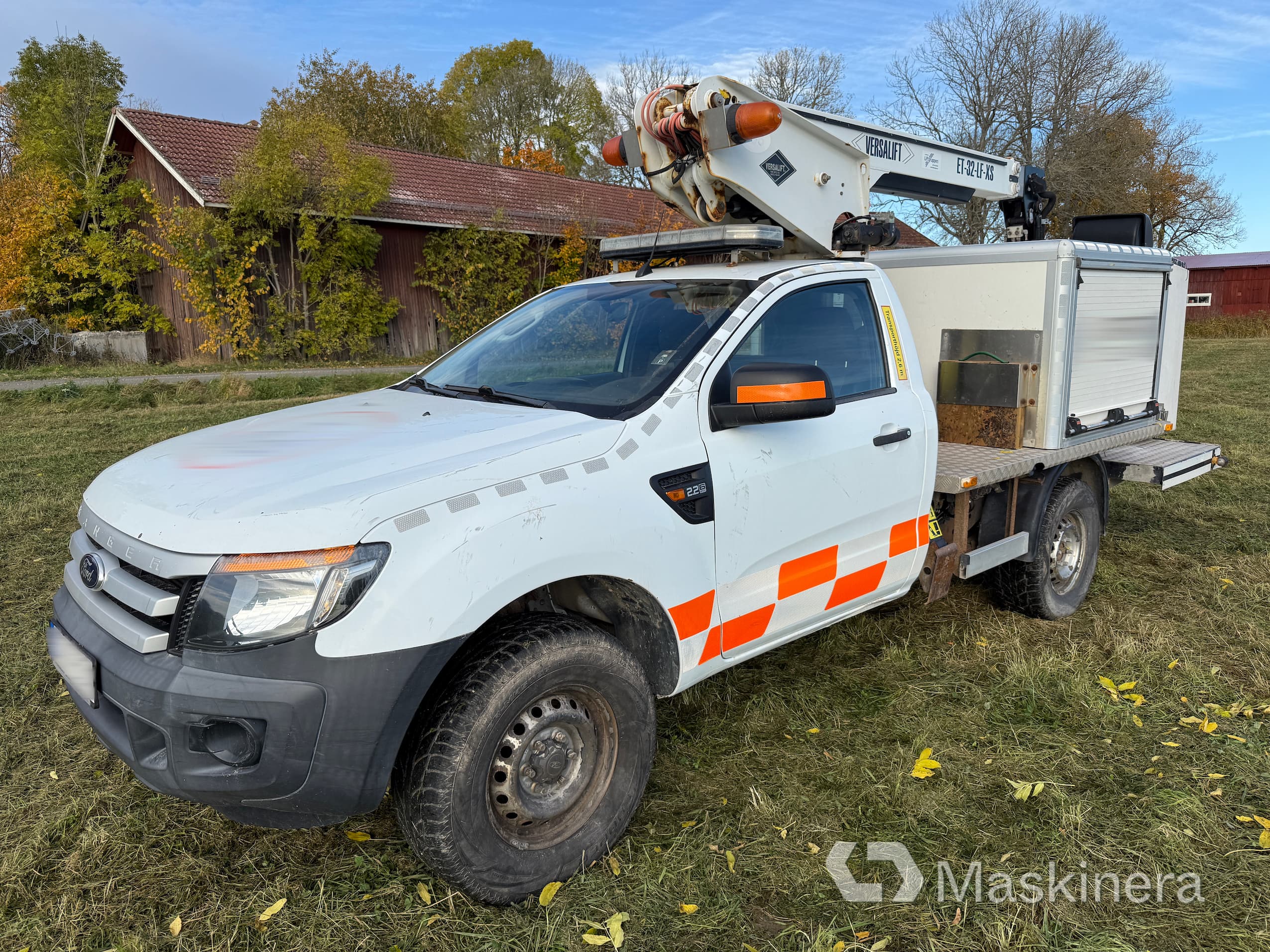 Arbetsbil Ford Ranger med Versalift