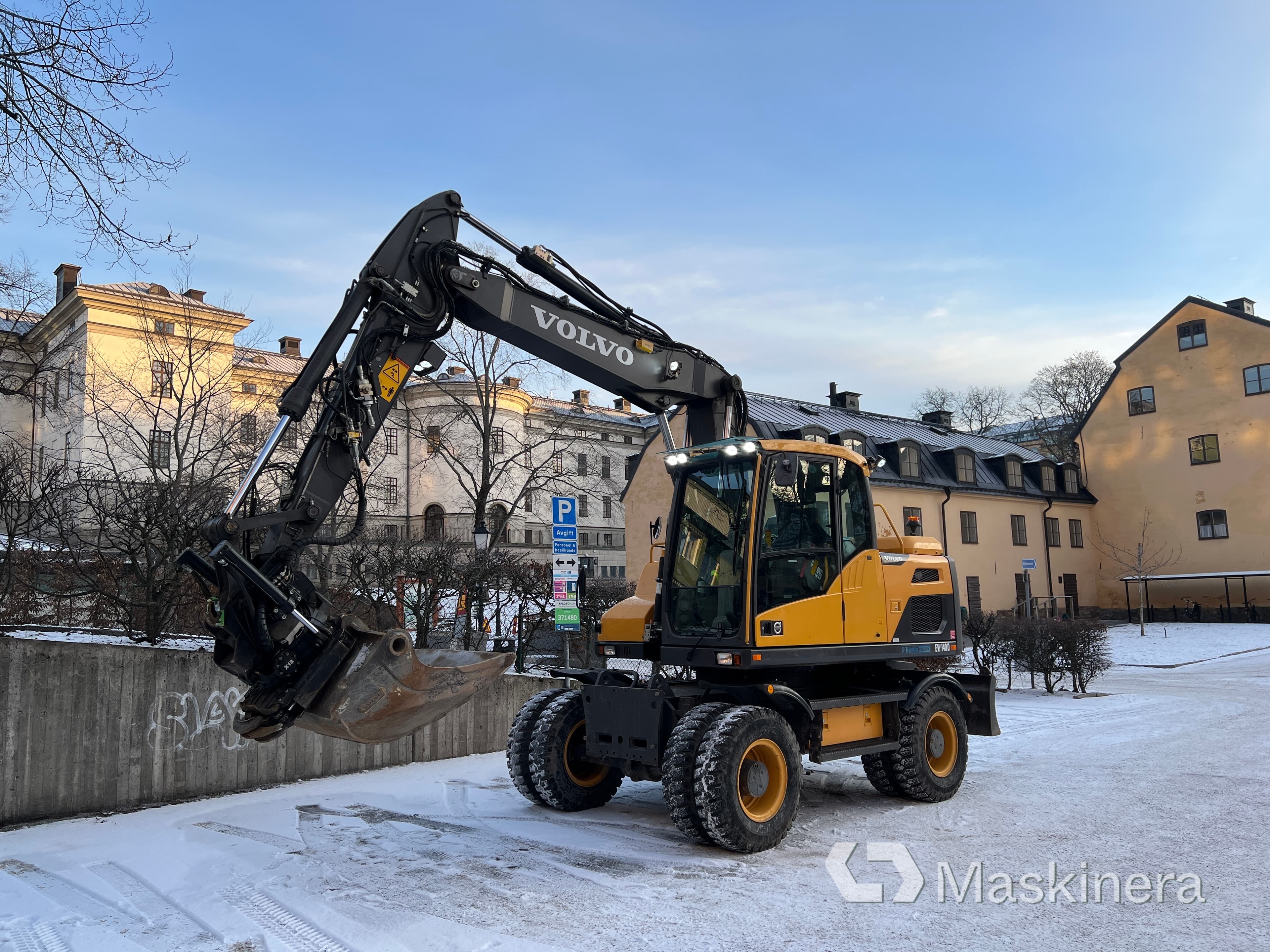 Hjulgrävare Volvo EW140D