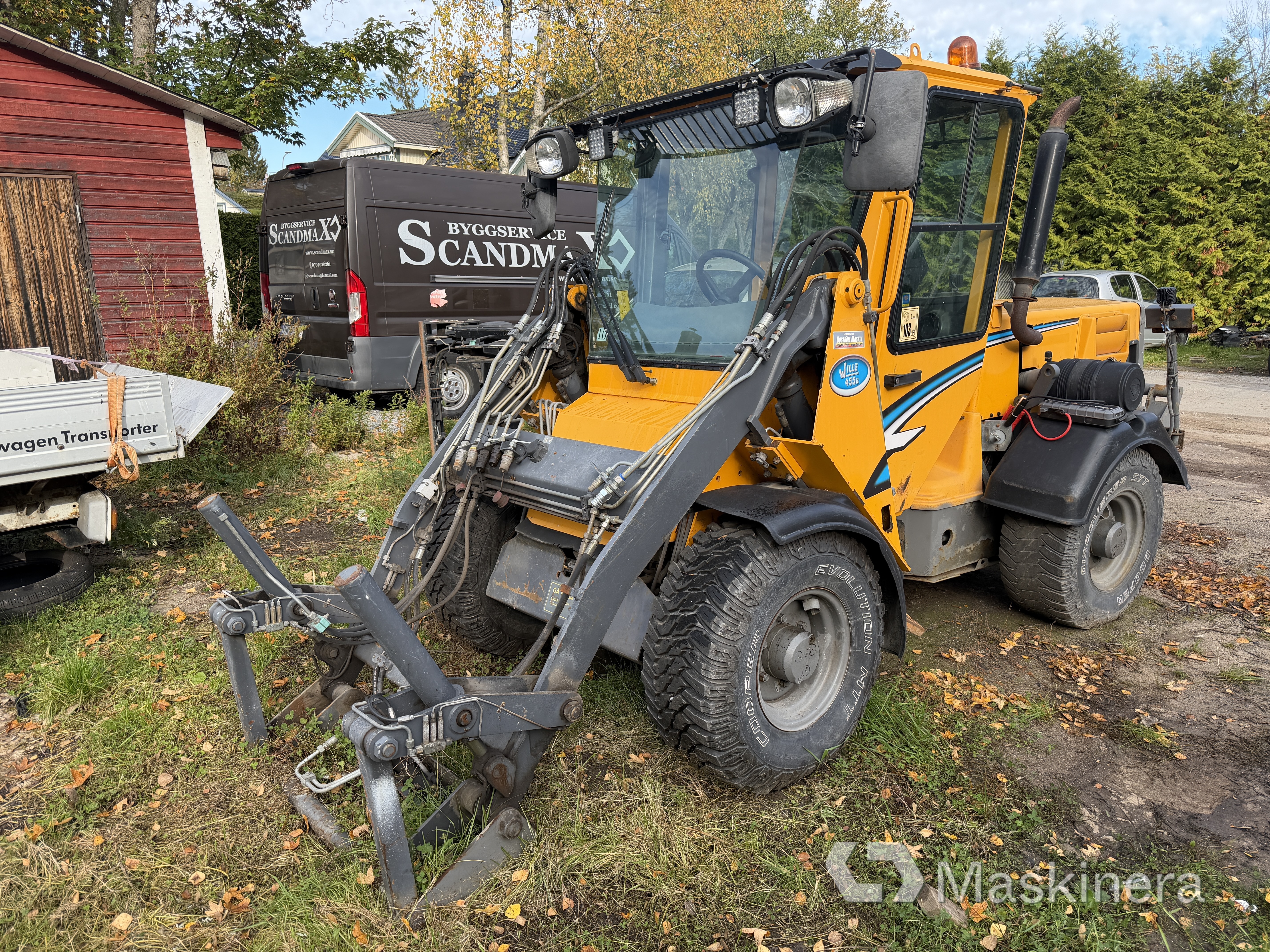 Redskapsbärare Wille 455B med snöutrustning
