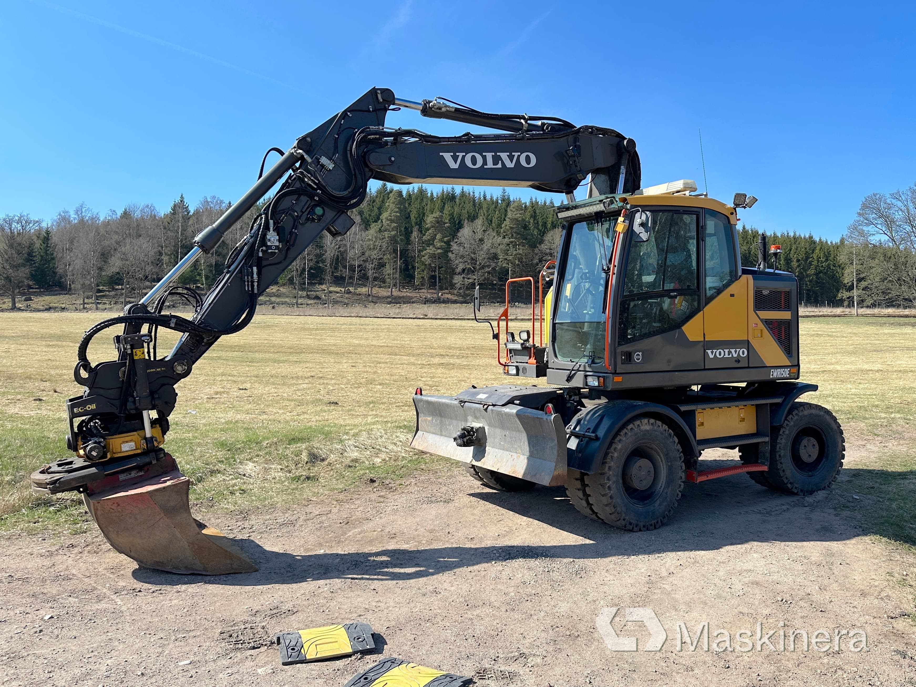 Hjulgrävare Volvo EWR150E