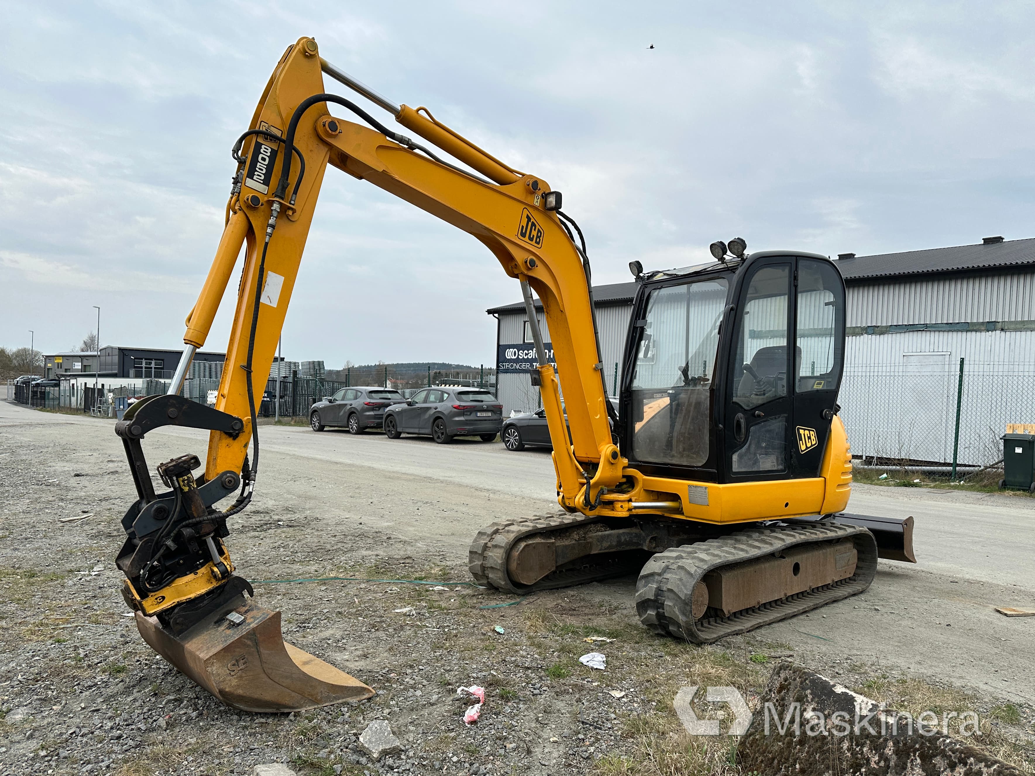 Grävmaskin JCB 8052