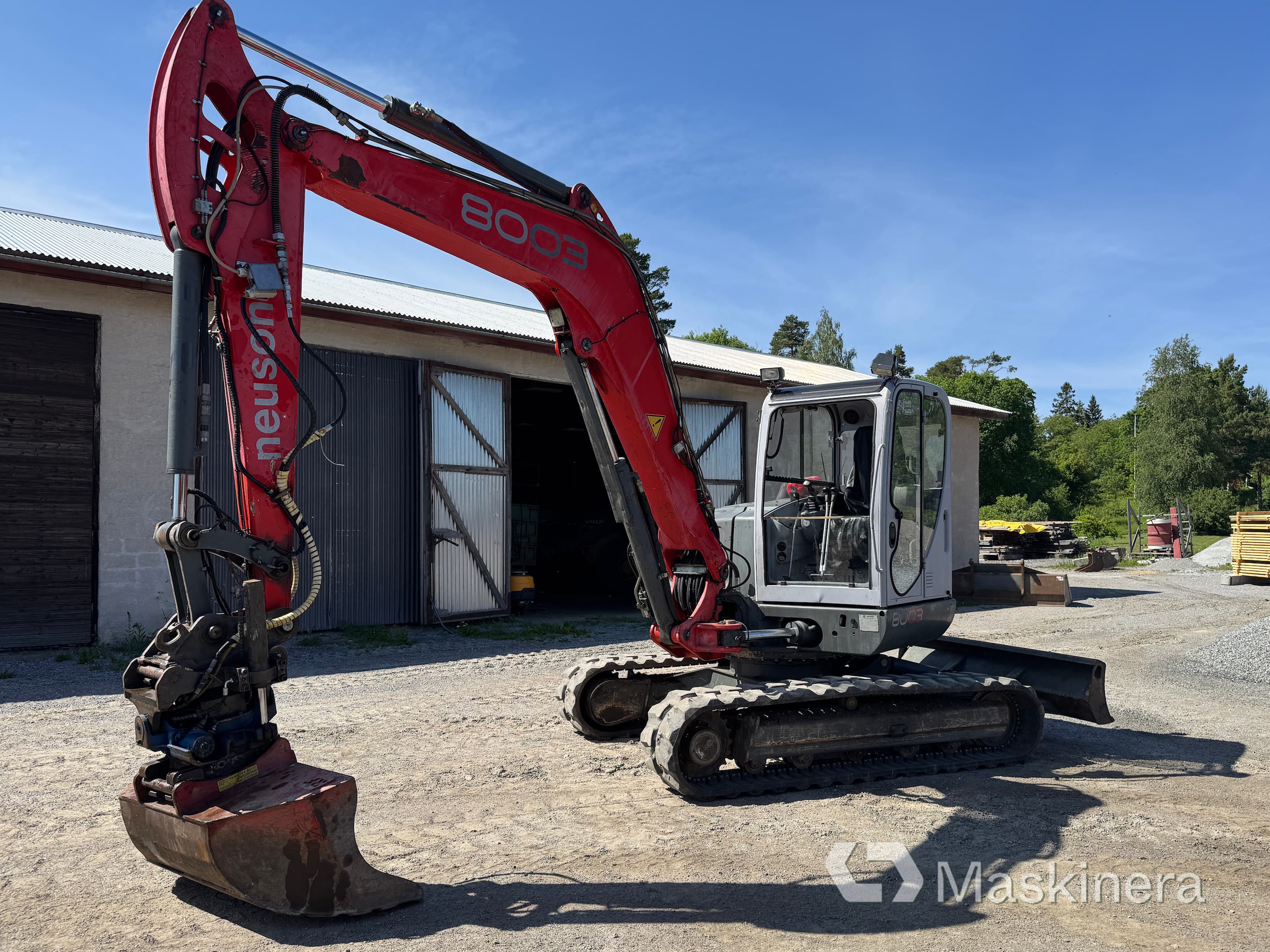 Grävmaskin Neuson 8003 RD