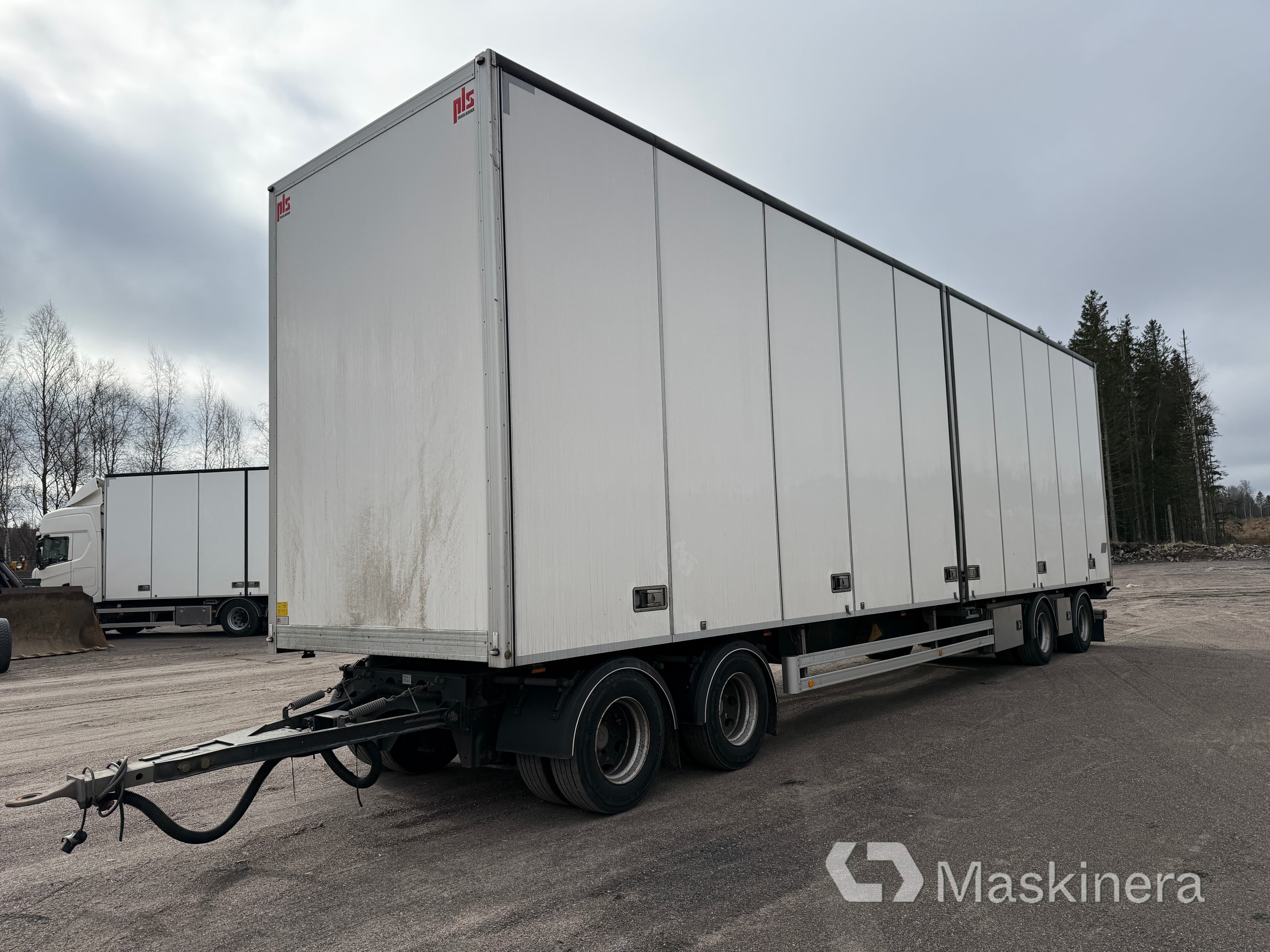 Släpvagn PLS 4 Axlad