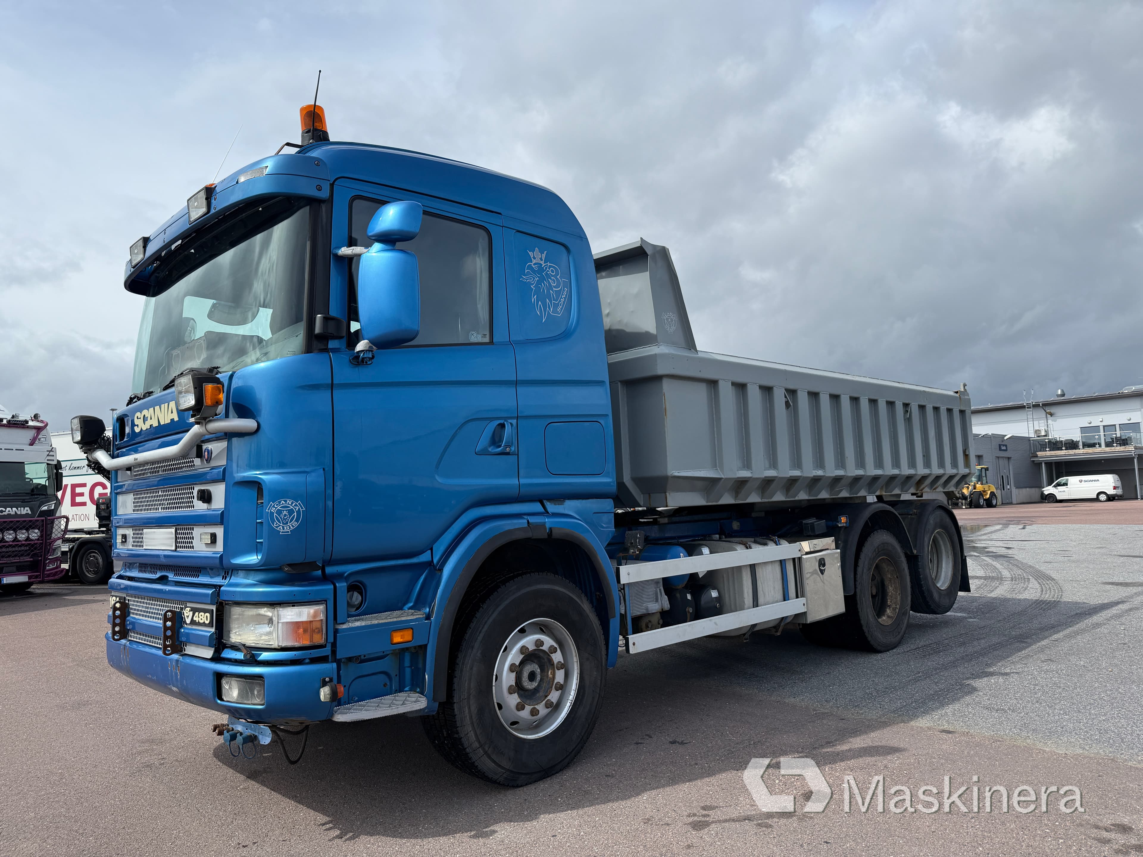 Tippbil Scania R164 6x2 480