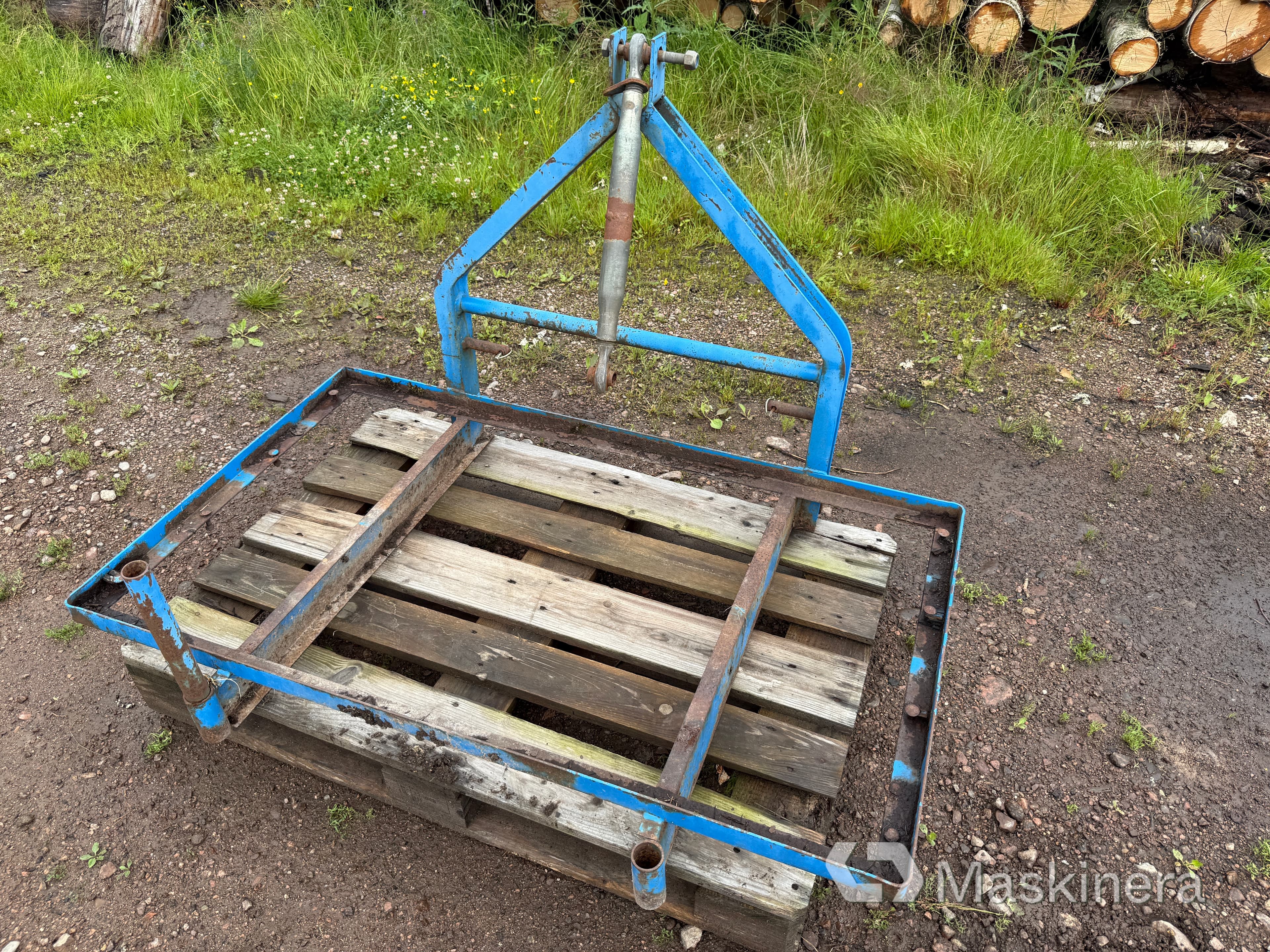 Lastbrygga till traktor
