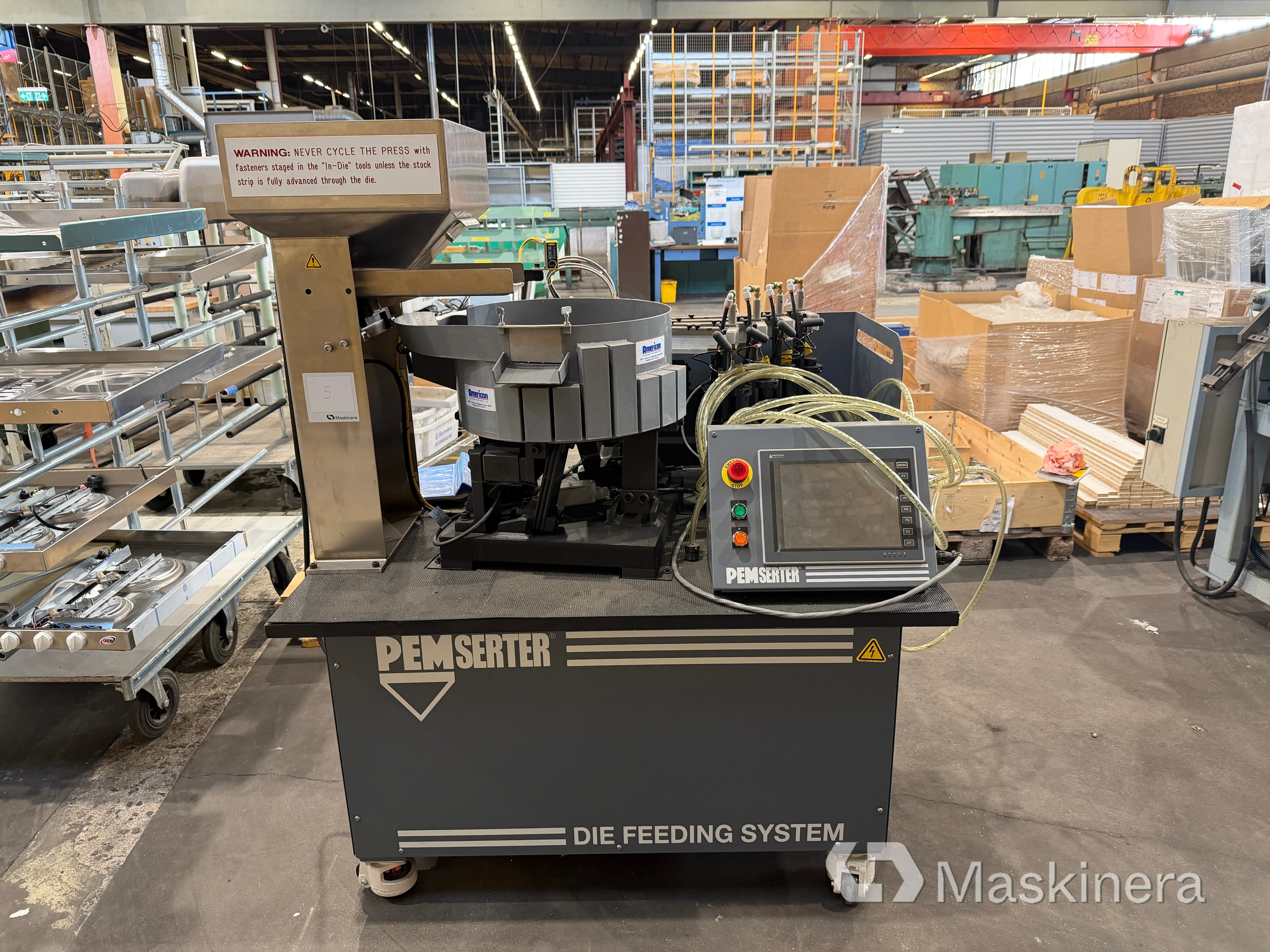 Sorteringsmaskin Pemserter In-Die