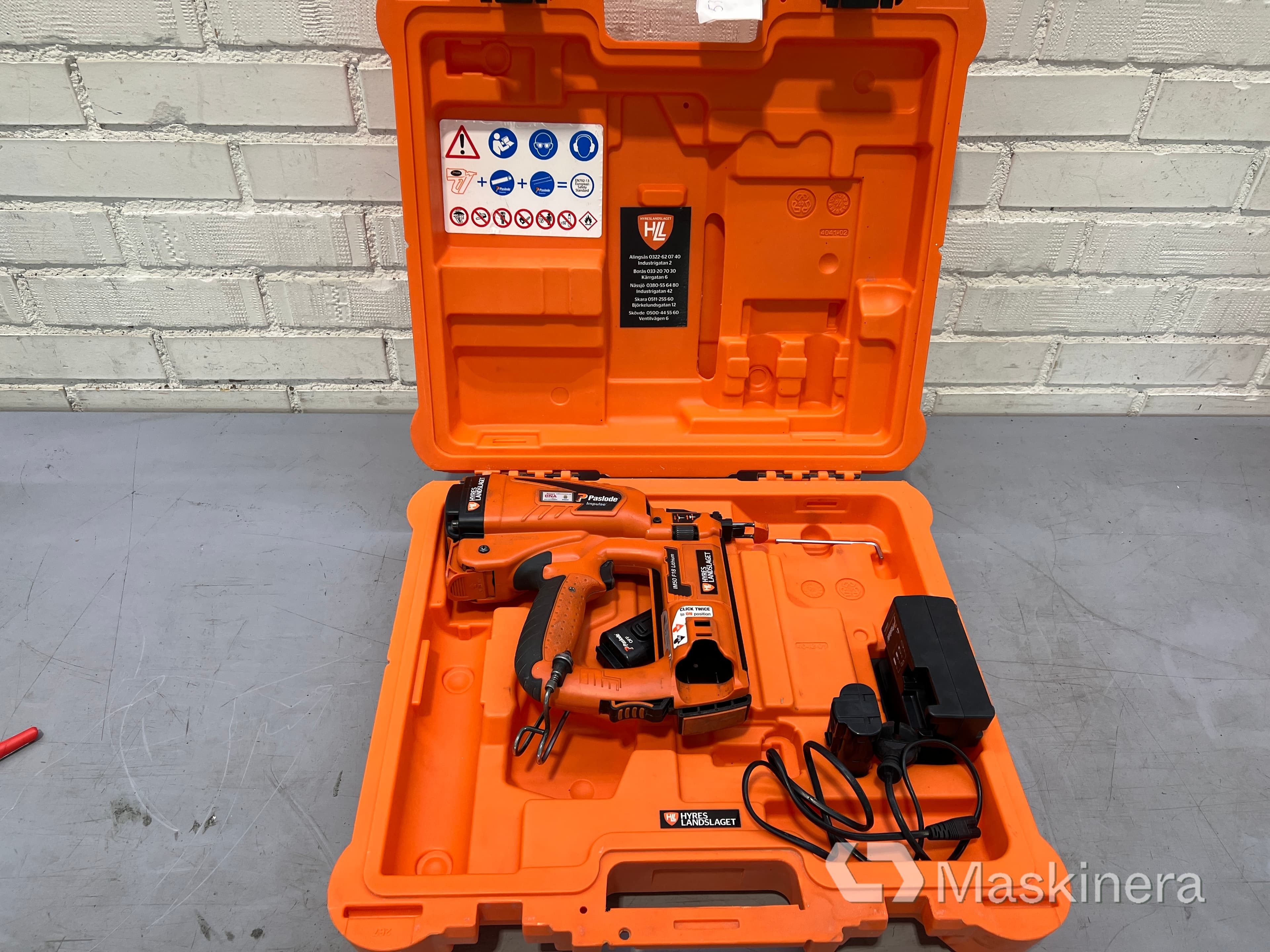 Dyckertpistol Paslode IM50 F18 Lithium