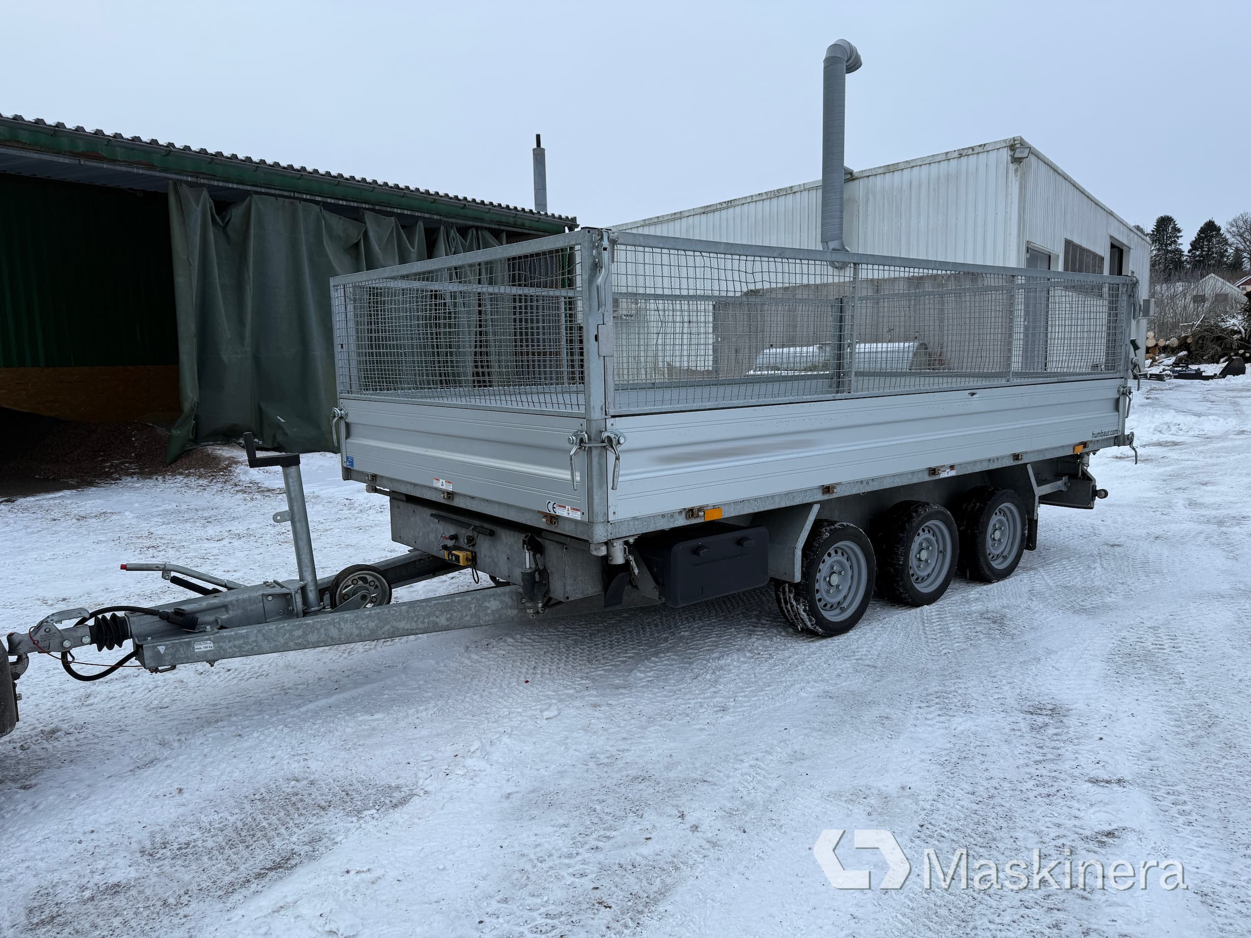Släpvagn Humbaur HTK3500.41EL Tridem