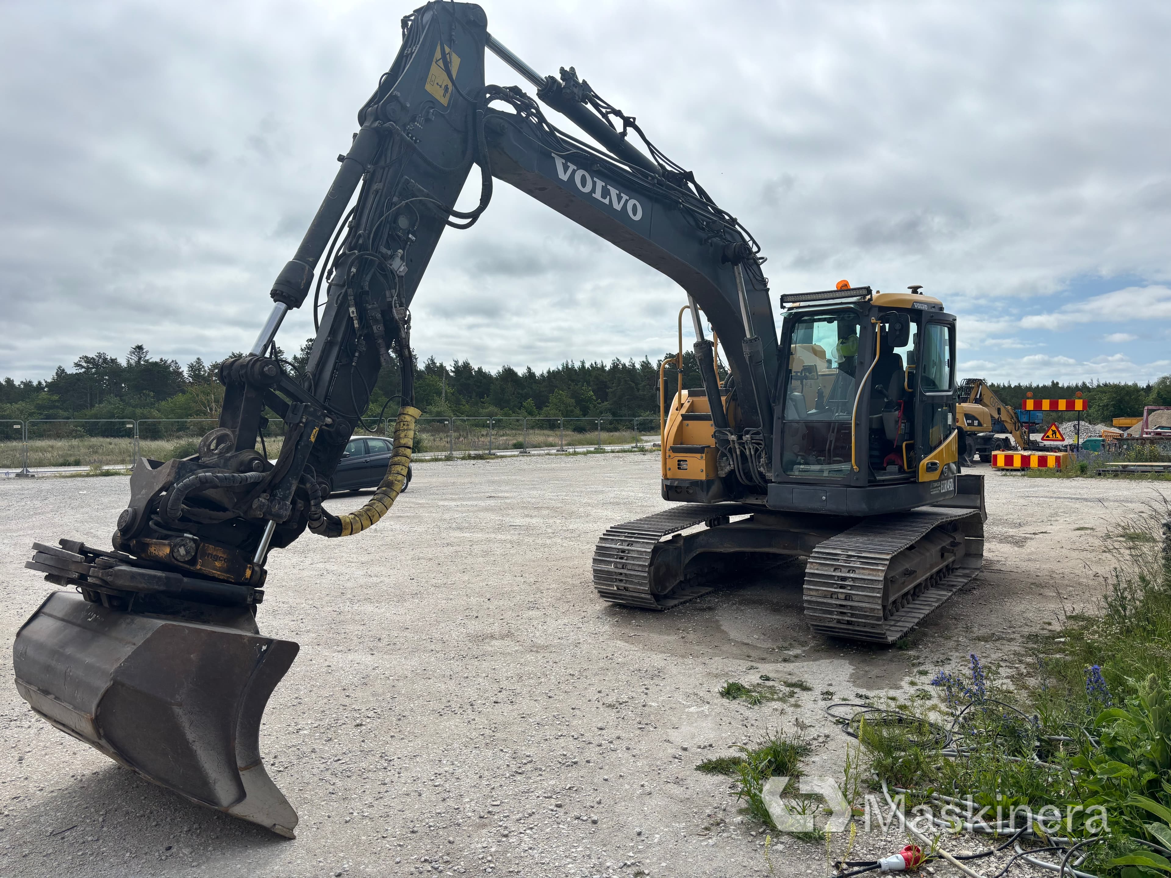 Grävmaskin Volvo ECR145DL