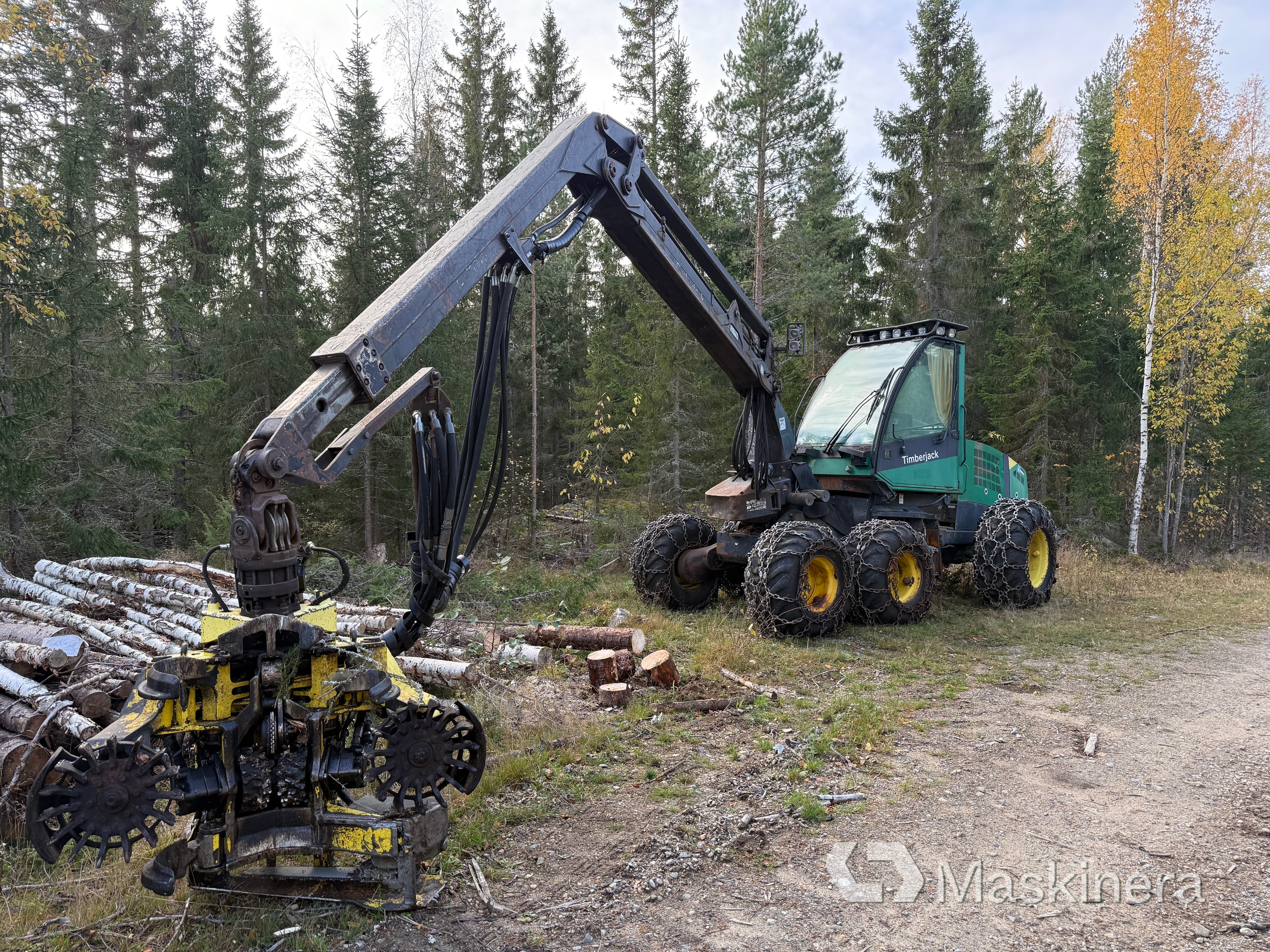 Skördare Timberjack 1070