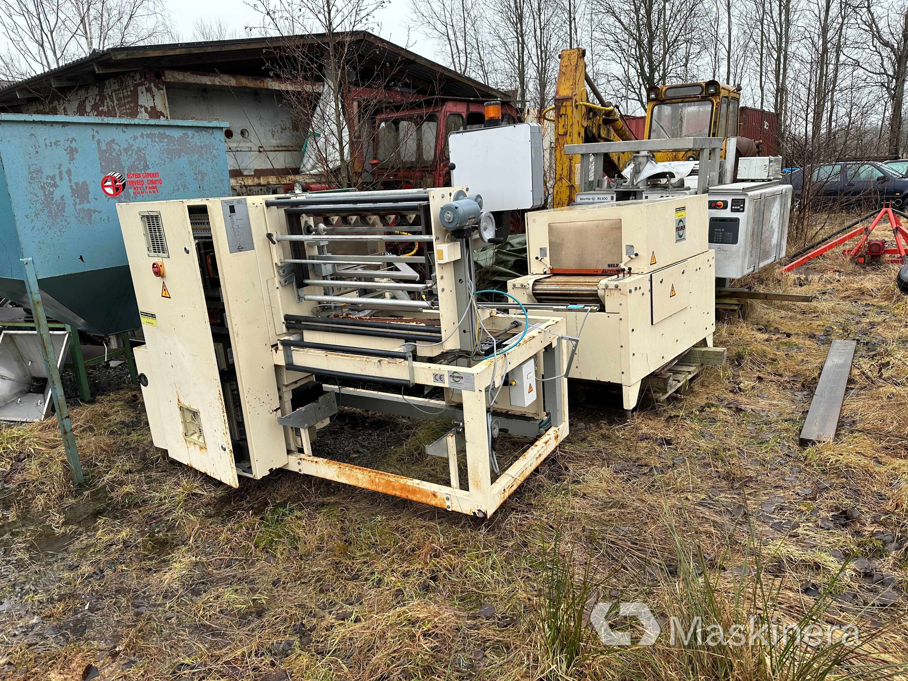 Förpackningsmaskiner Vero-Pak MX200  Meurer CMS/K40   Meurer CMW/AL 60/40