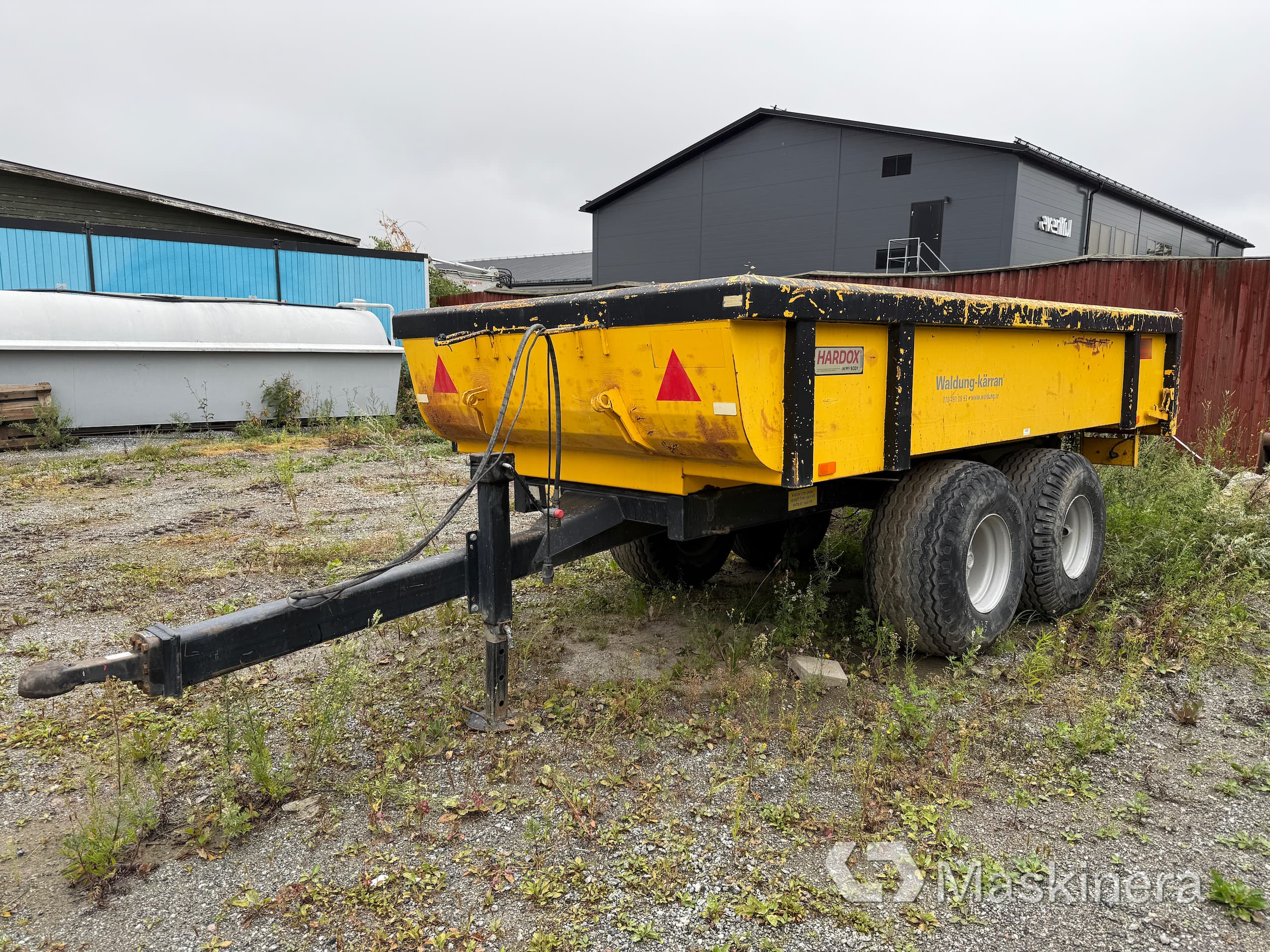 Waldung-Kärran 7 tons tippvagn