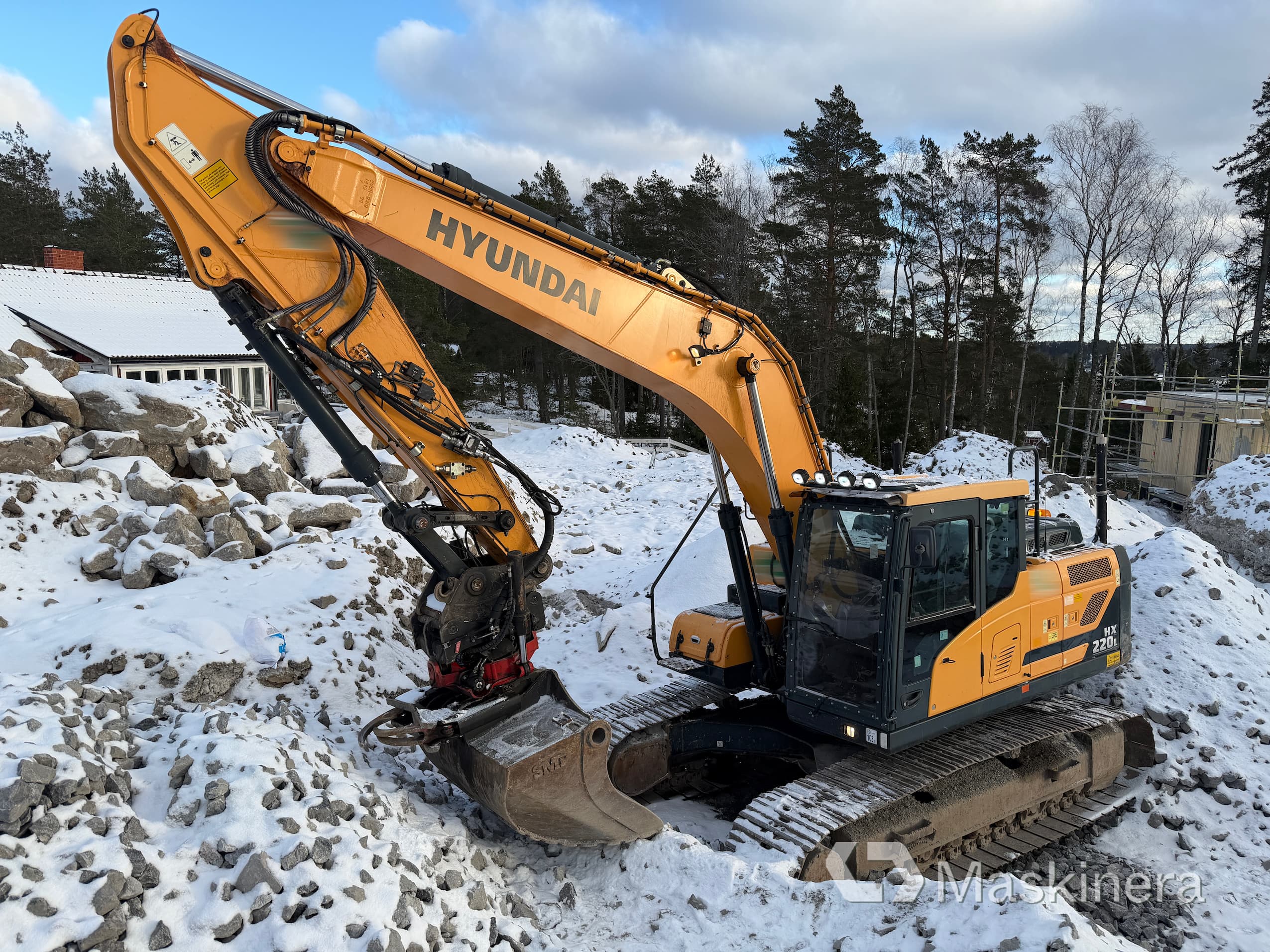 Grävmaskin Hyundai HX220L