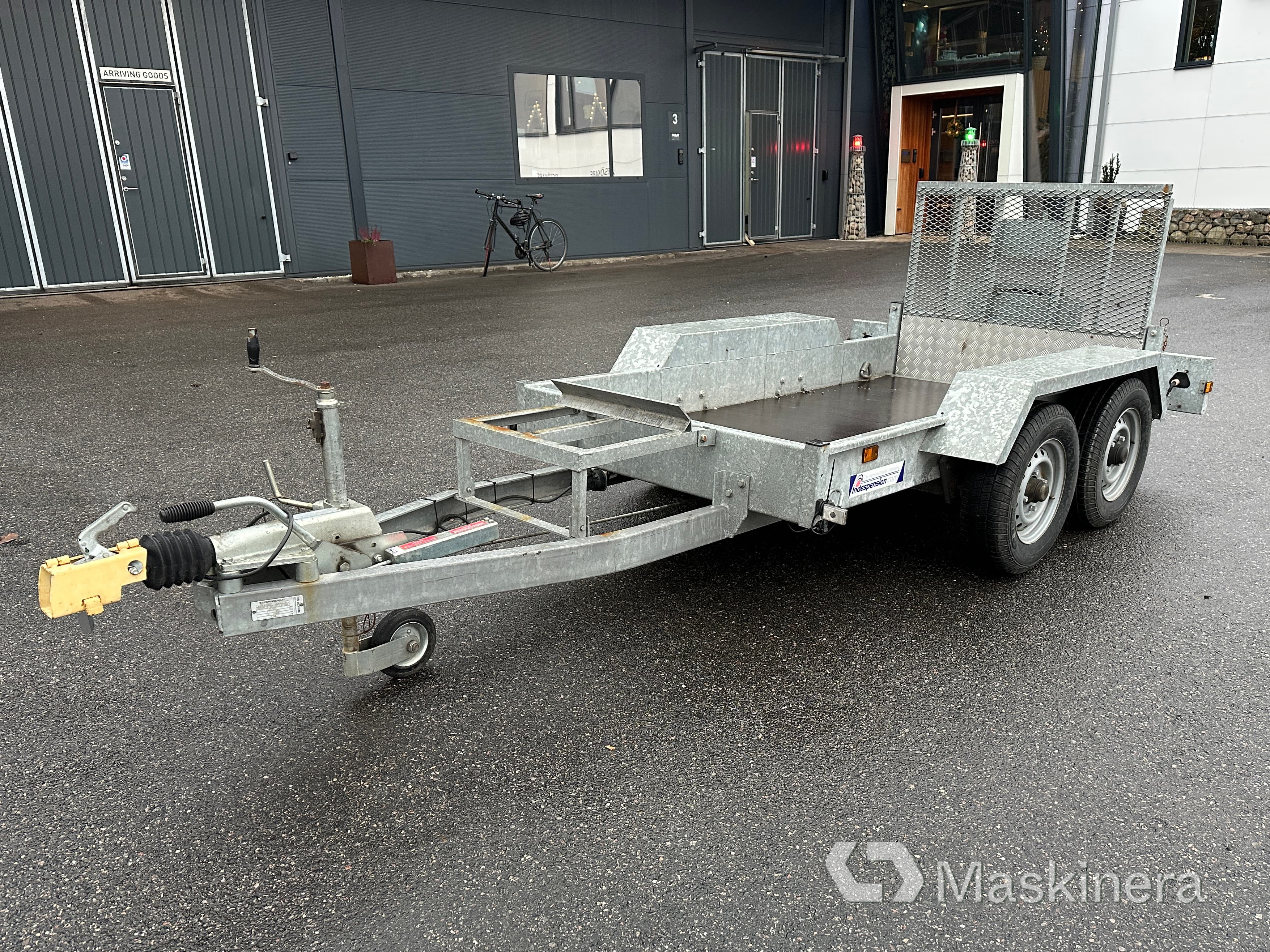 Maskinsläp Indespension IND06 boggie