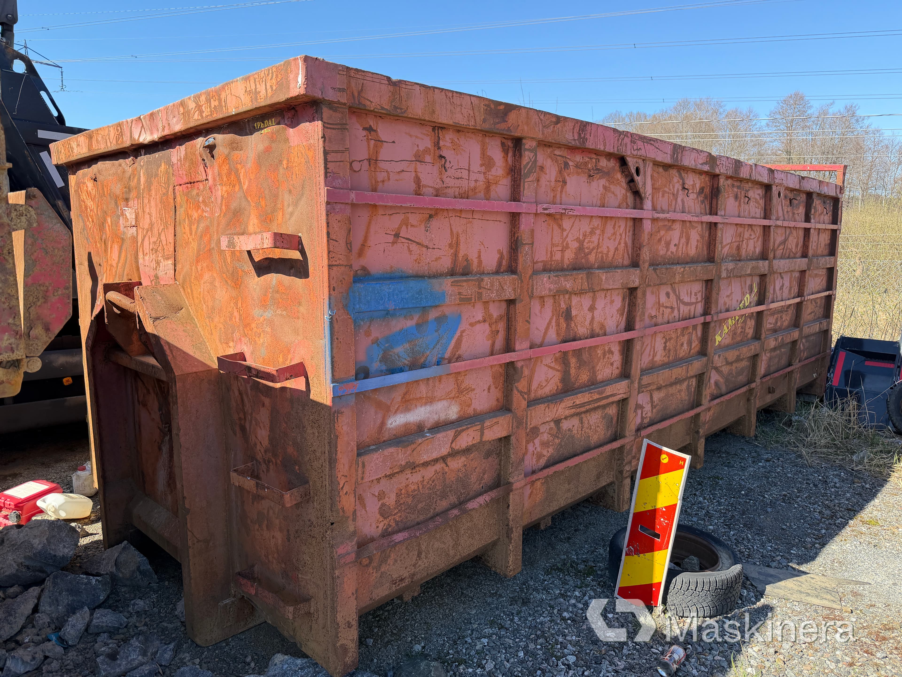 Lastväxlarcontainer