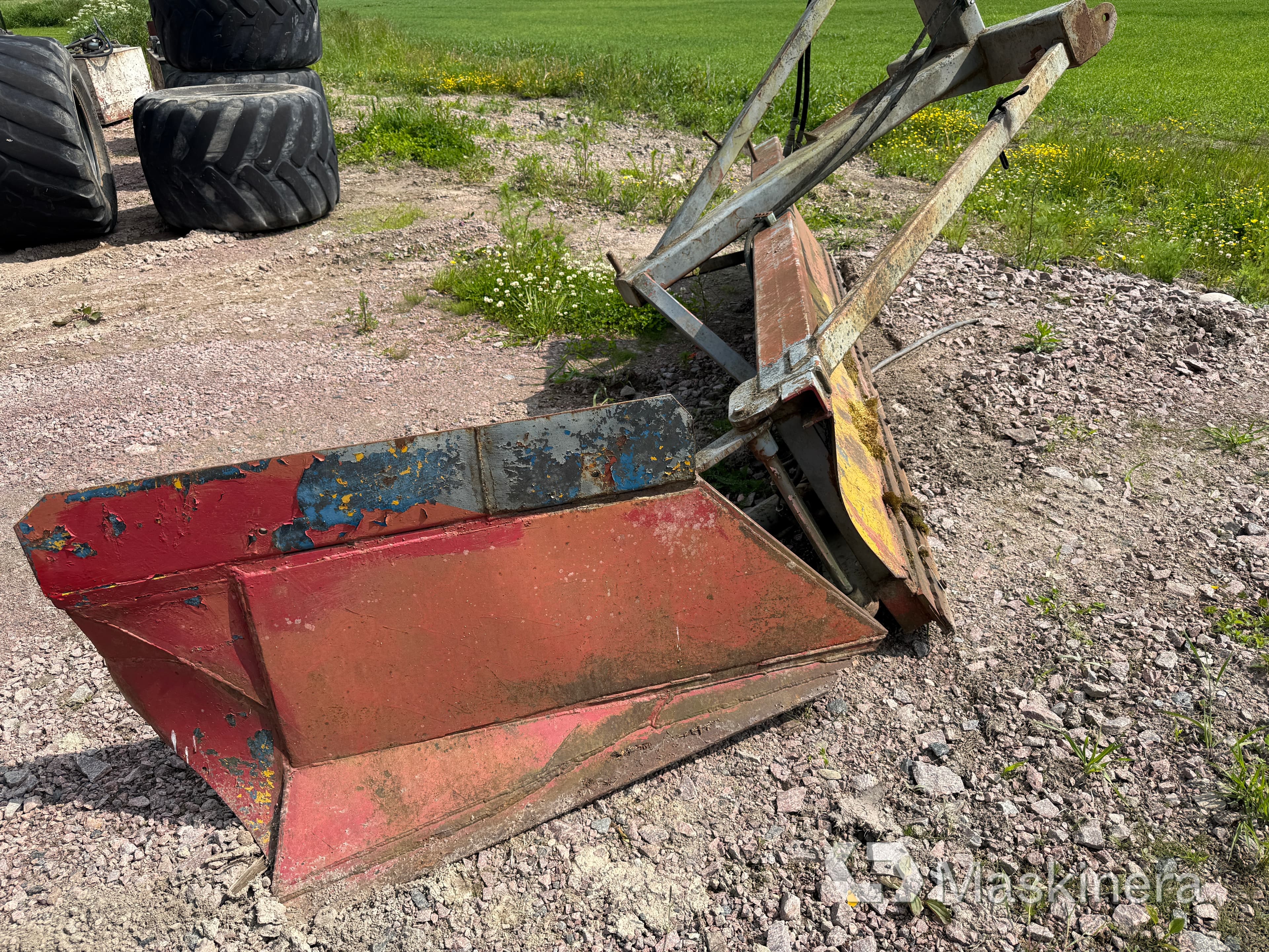 Isrivarblad 3-punktsfäste