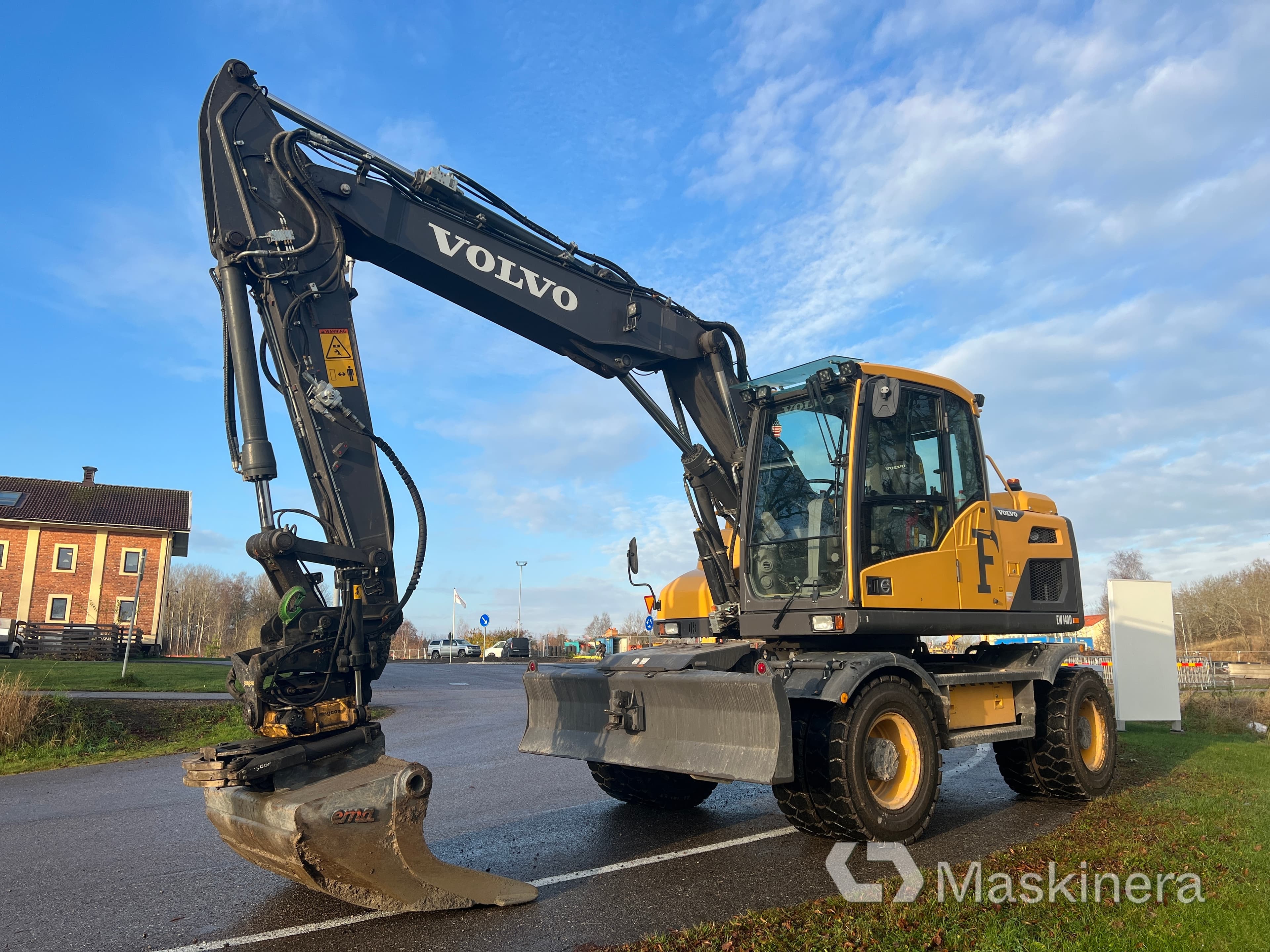 Hjulgrävare Volvo EW140D