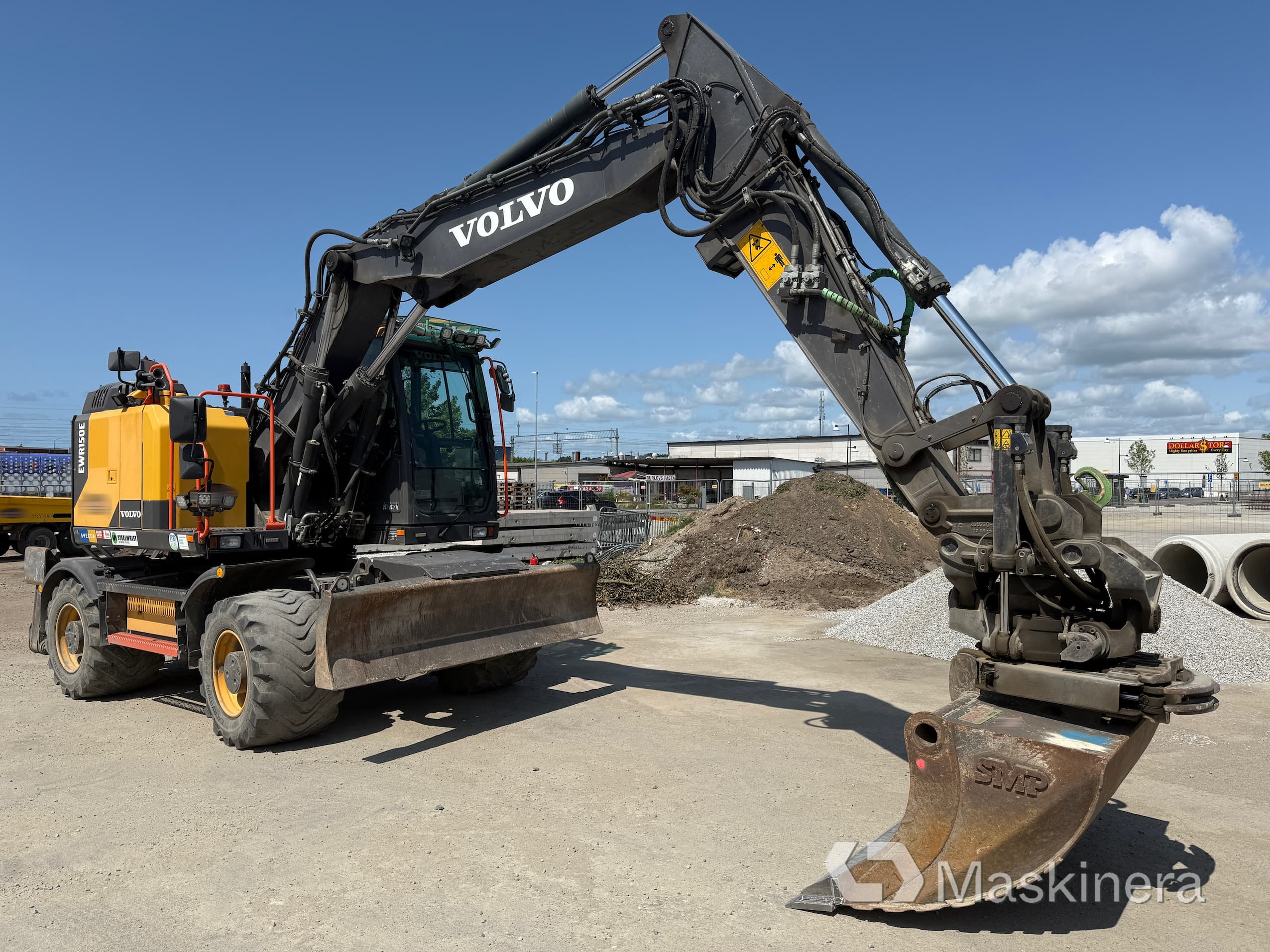 Hjulgrävare Volvo EWR150E