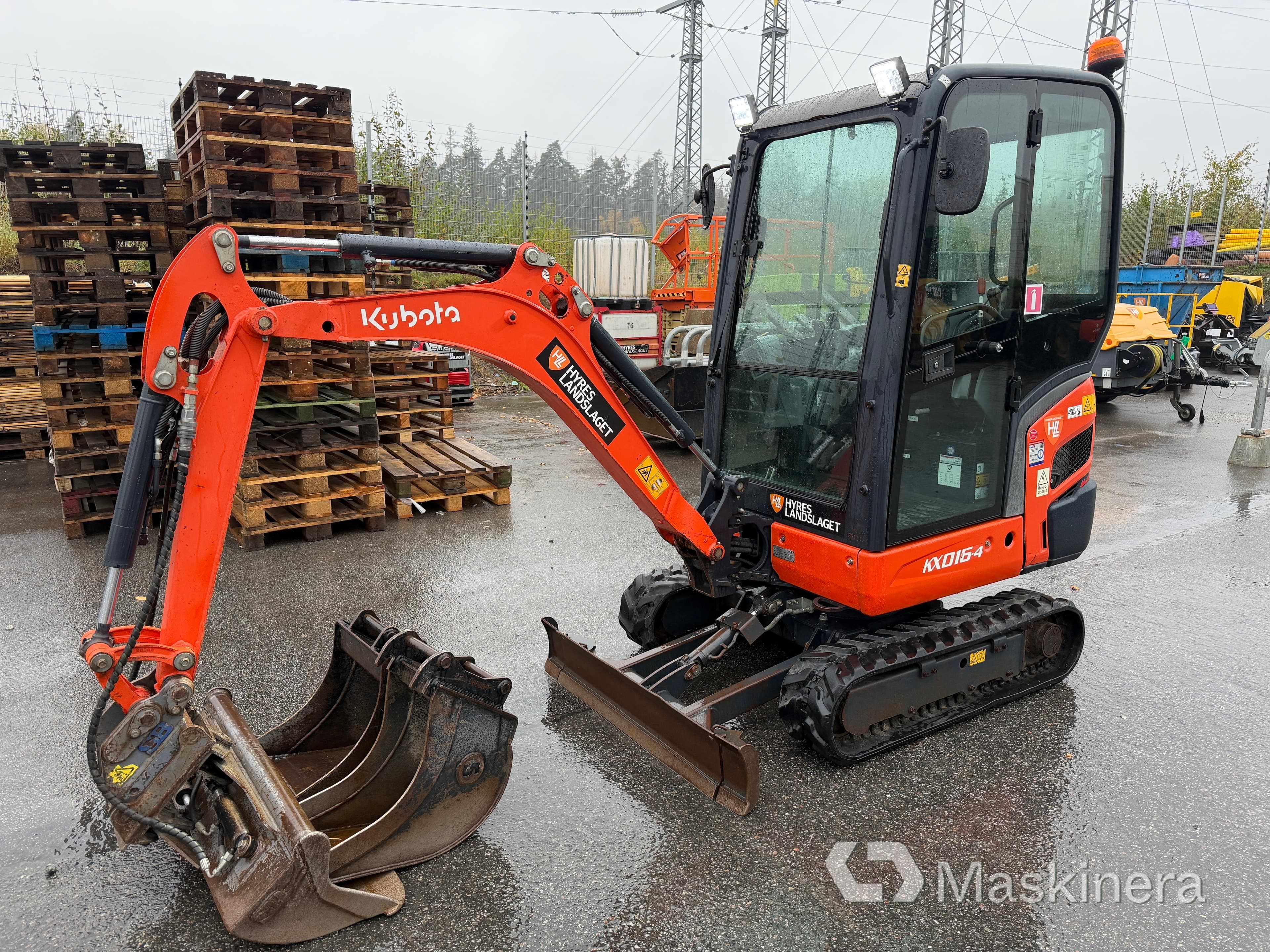 Grävmaskin Kubota KX016-4