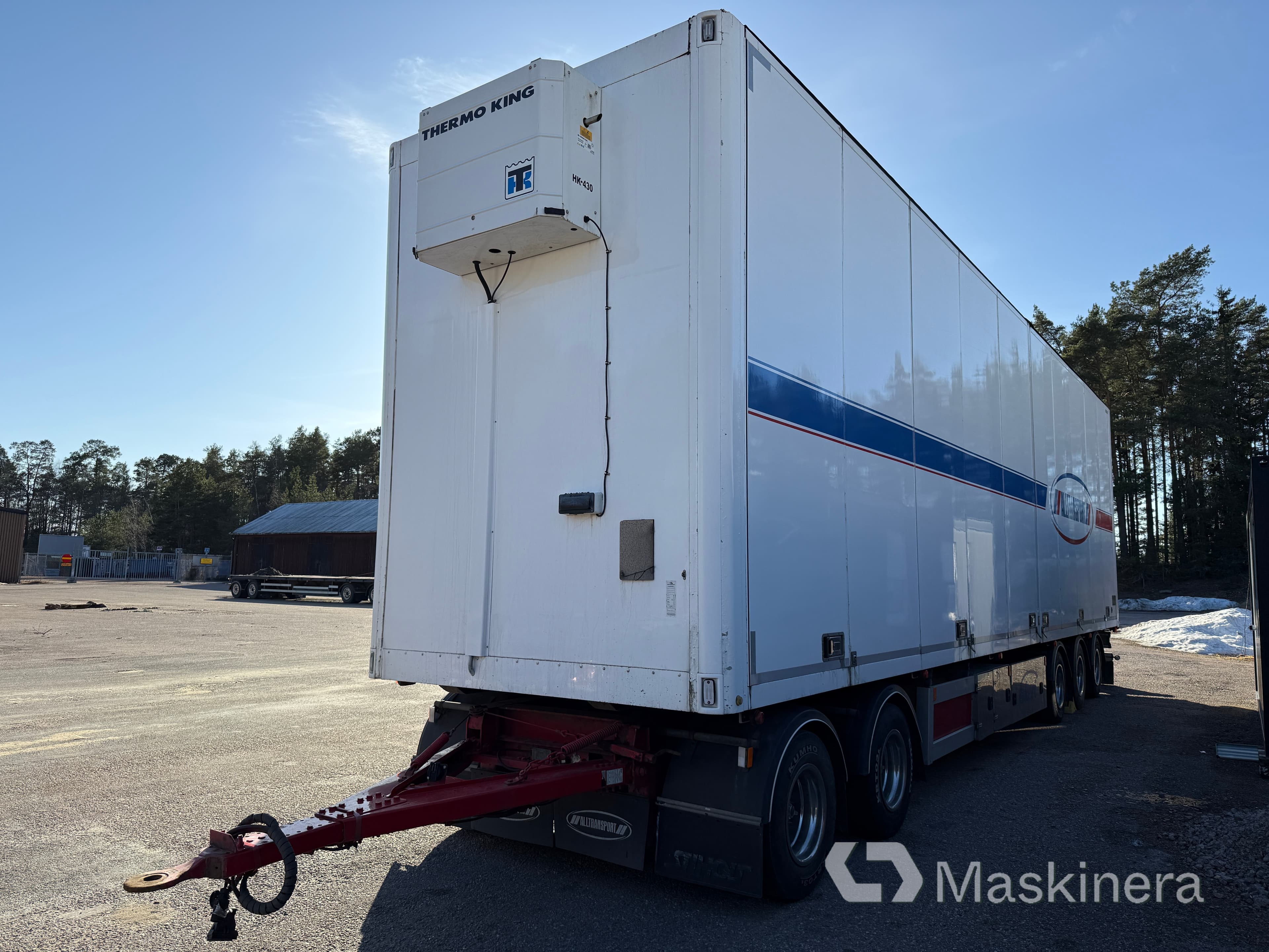 Trailer / Skåpsläp Ekeri med öppningsbar sida