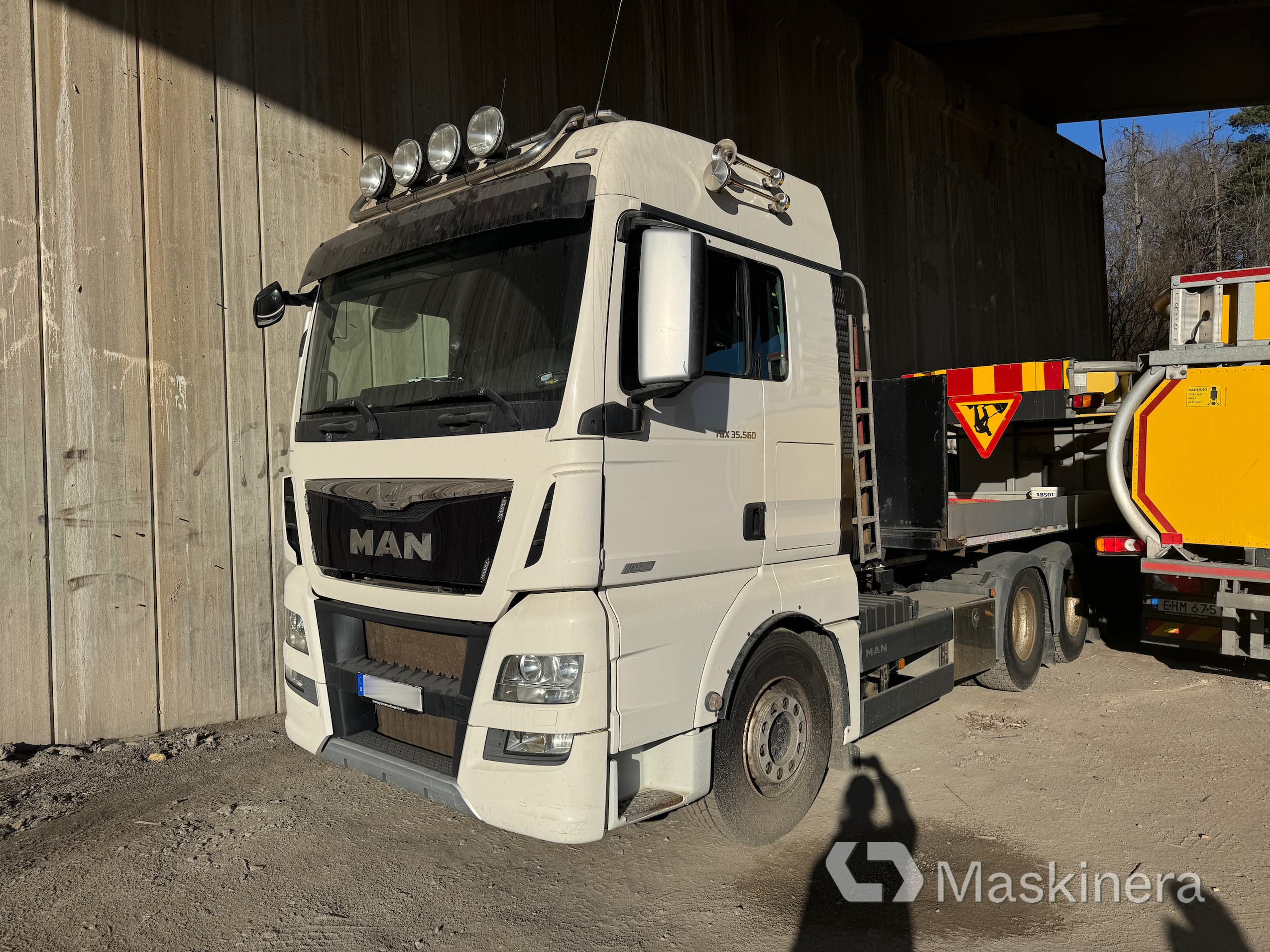 Lastväxlare Man Tgx 35.560 4X4-4 Bl med TMA utrustning