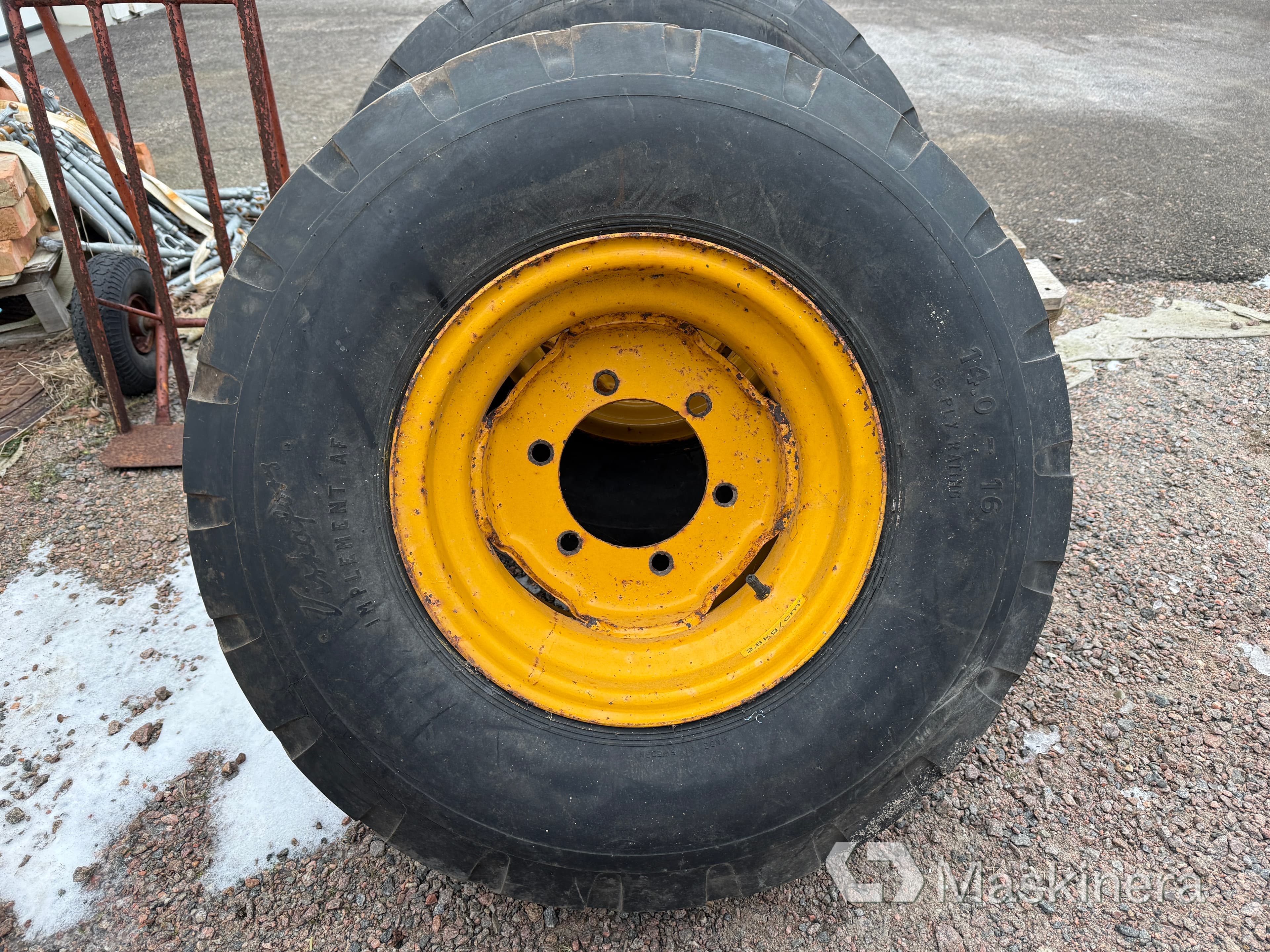 Däck Traktorvagn Viskafors Implement AF