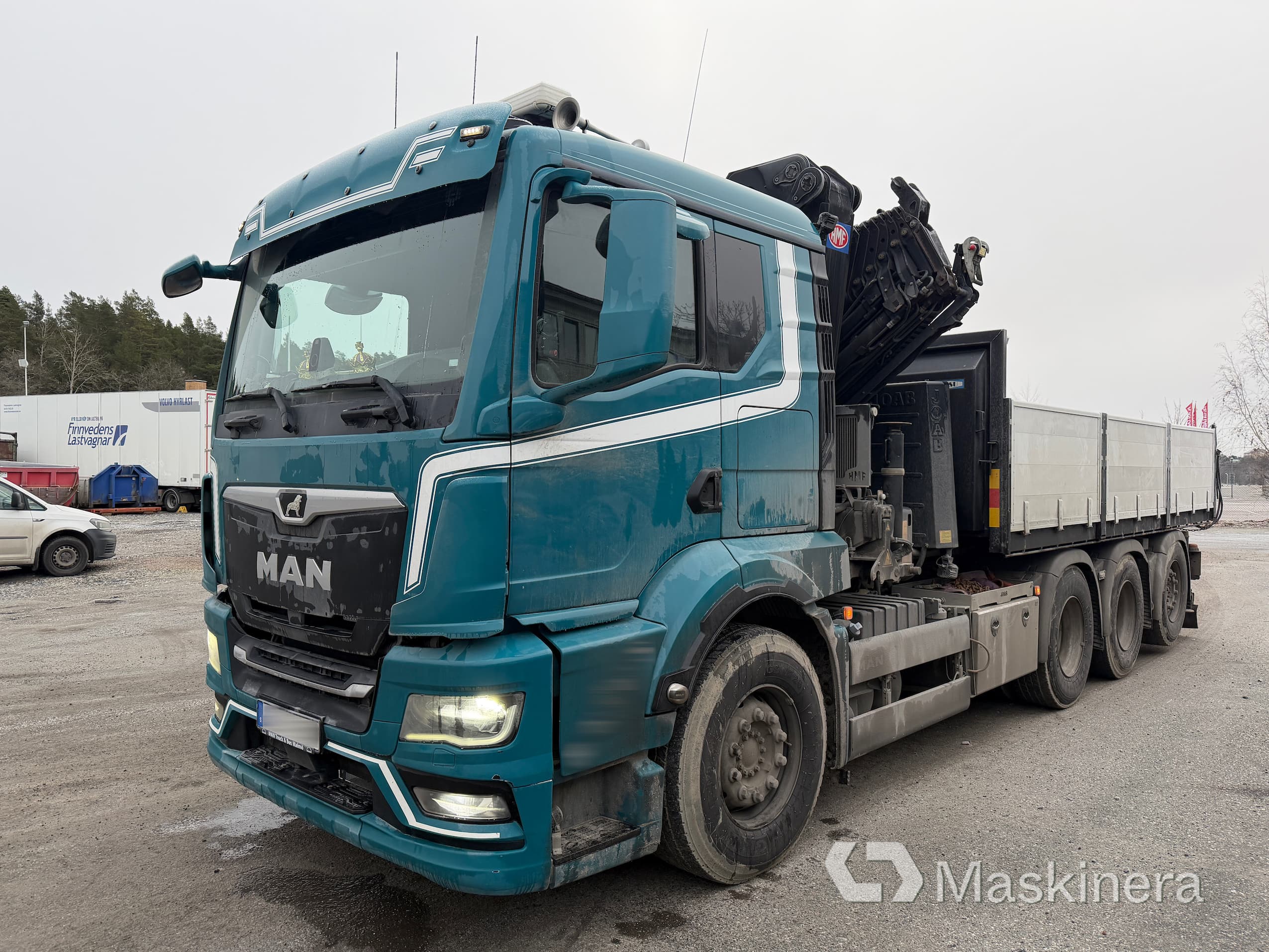 Kranväxlare MAN TGS 35.510 8X4-4 BL CH