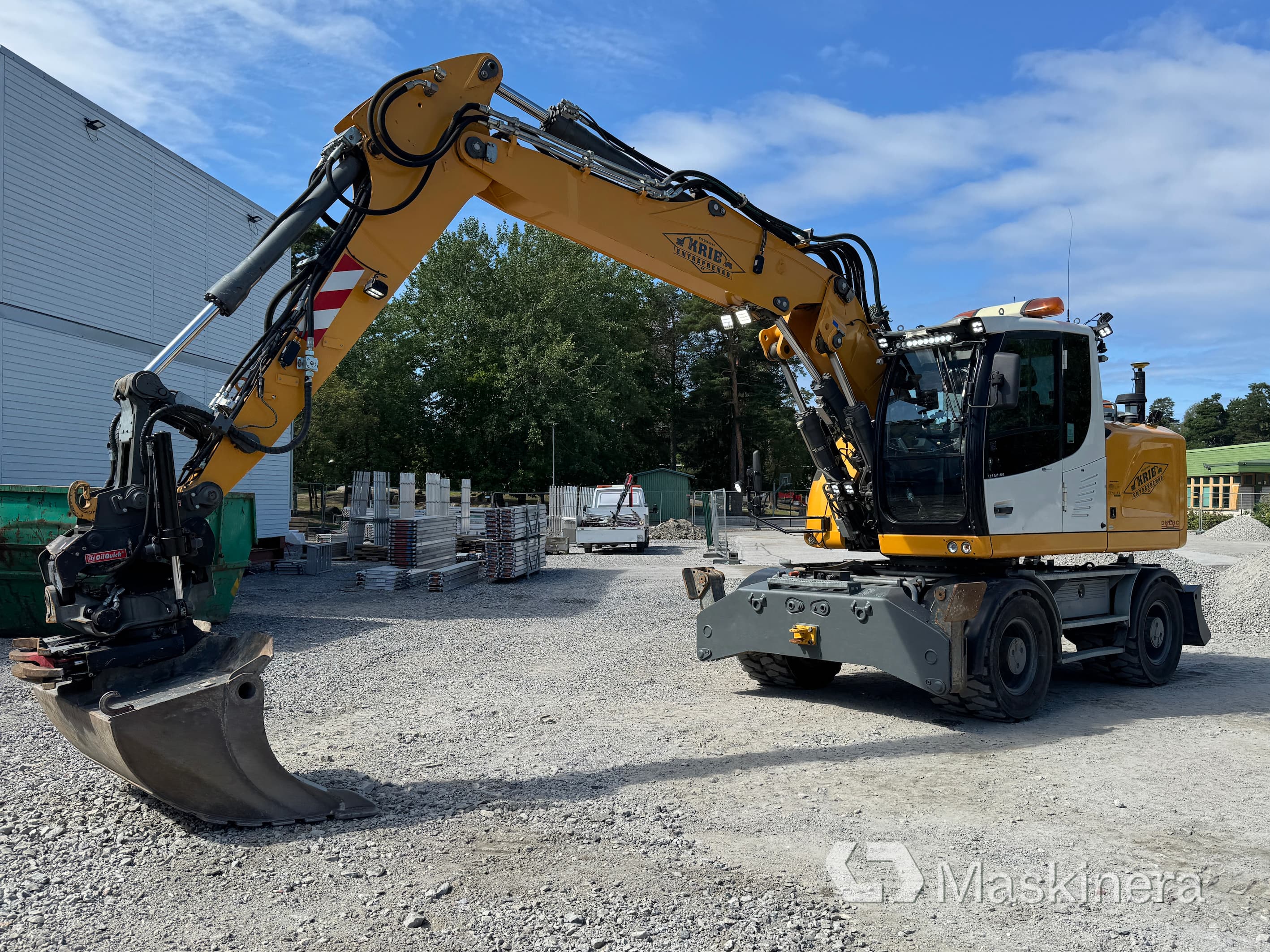 Hjulgrävare Liebherr A916 Litronic