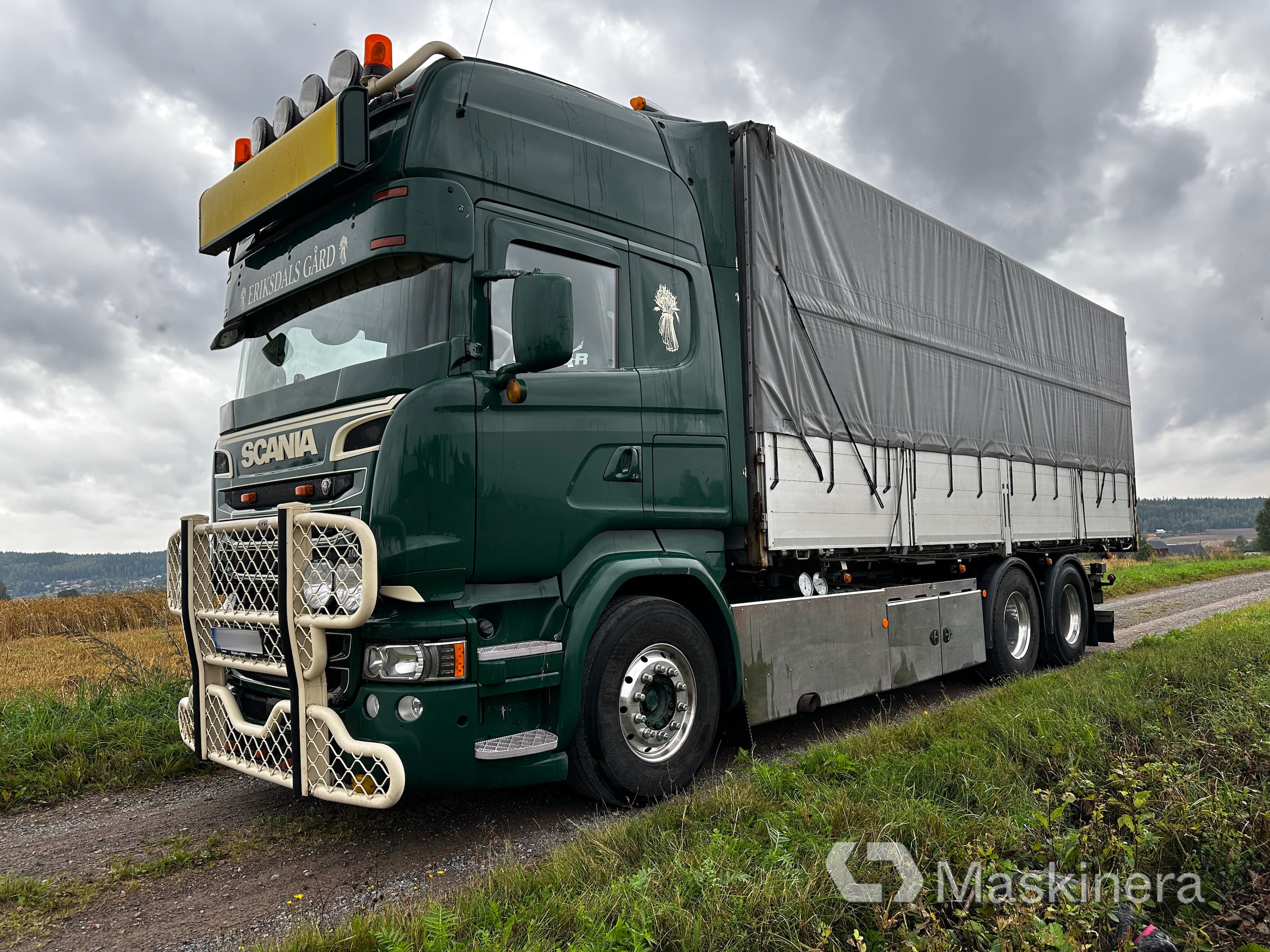 Spannmålsbil Scania R580
