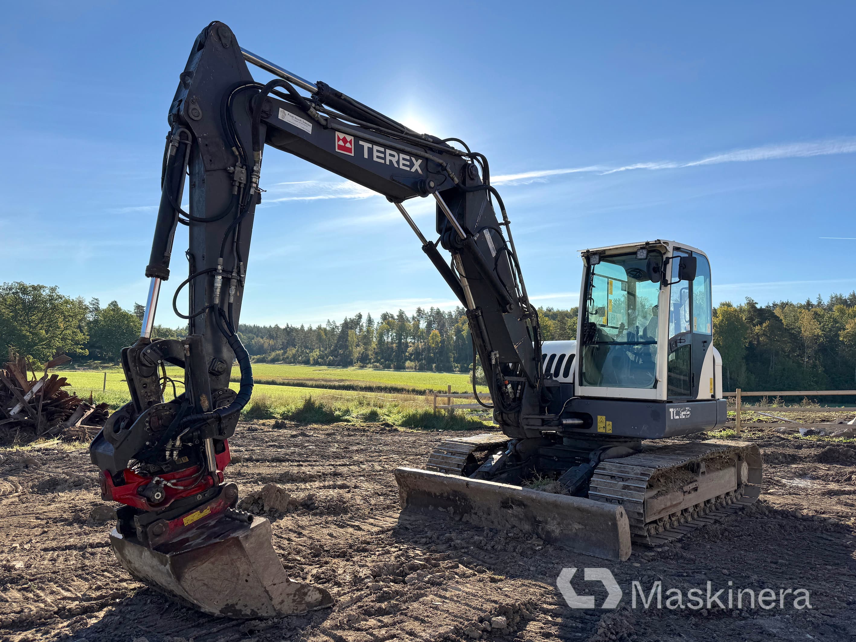 Grävmaskin Terex TC125 Mono/GA