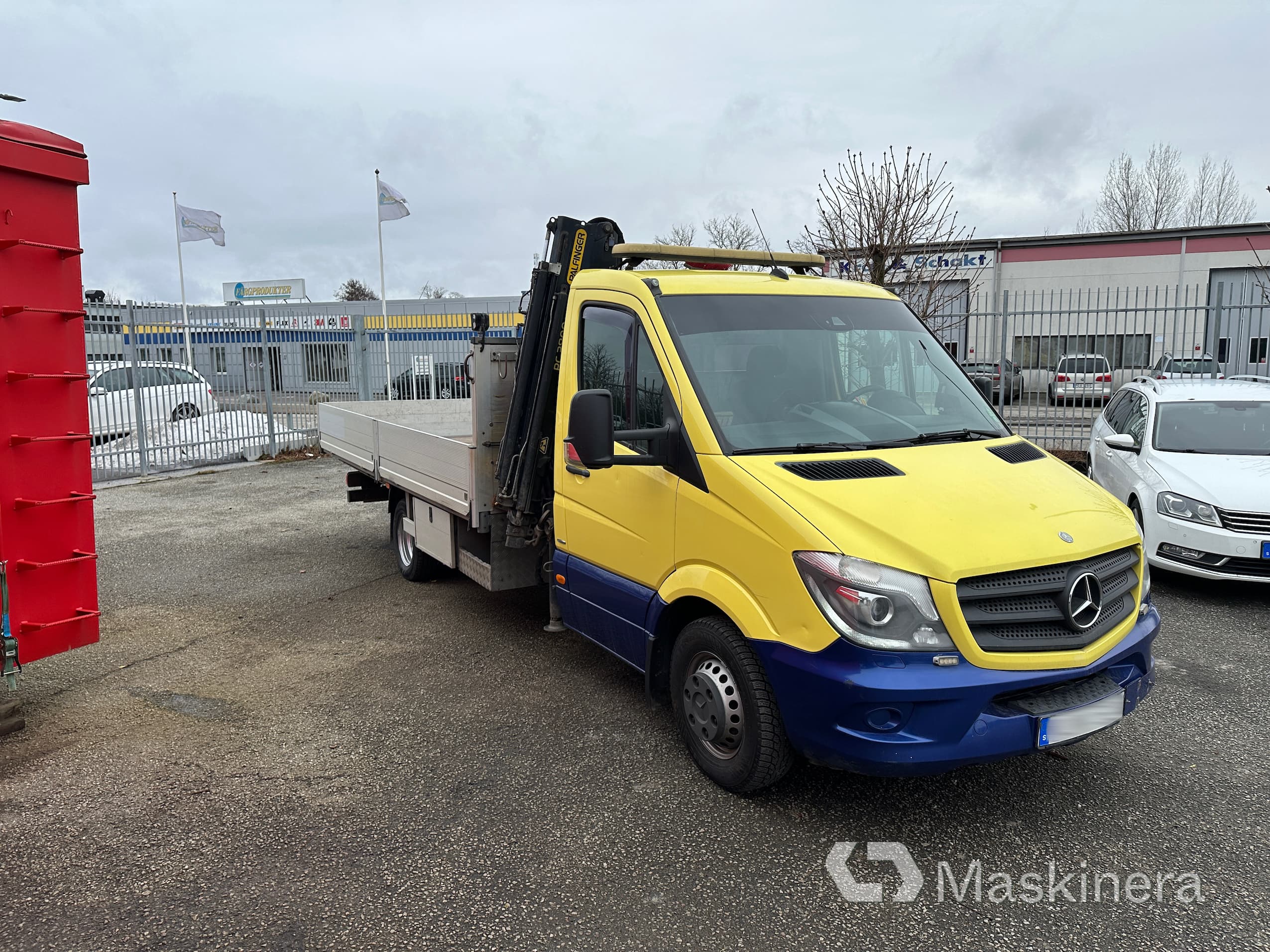 Kranbil Mercedes-Benz Sprinter 5-T