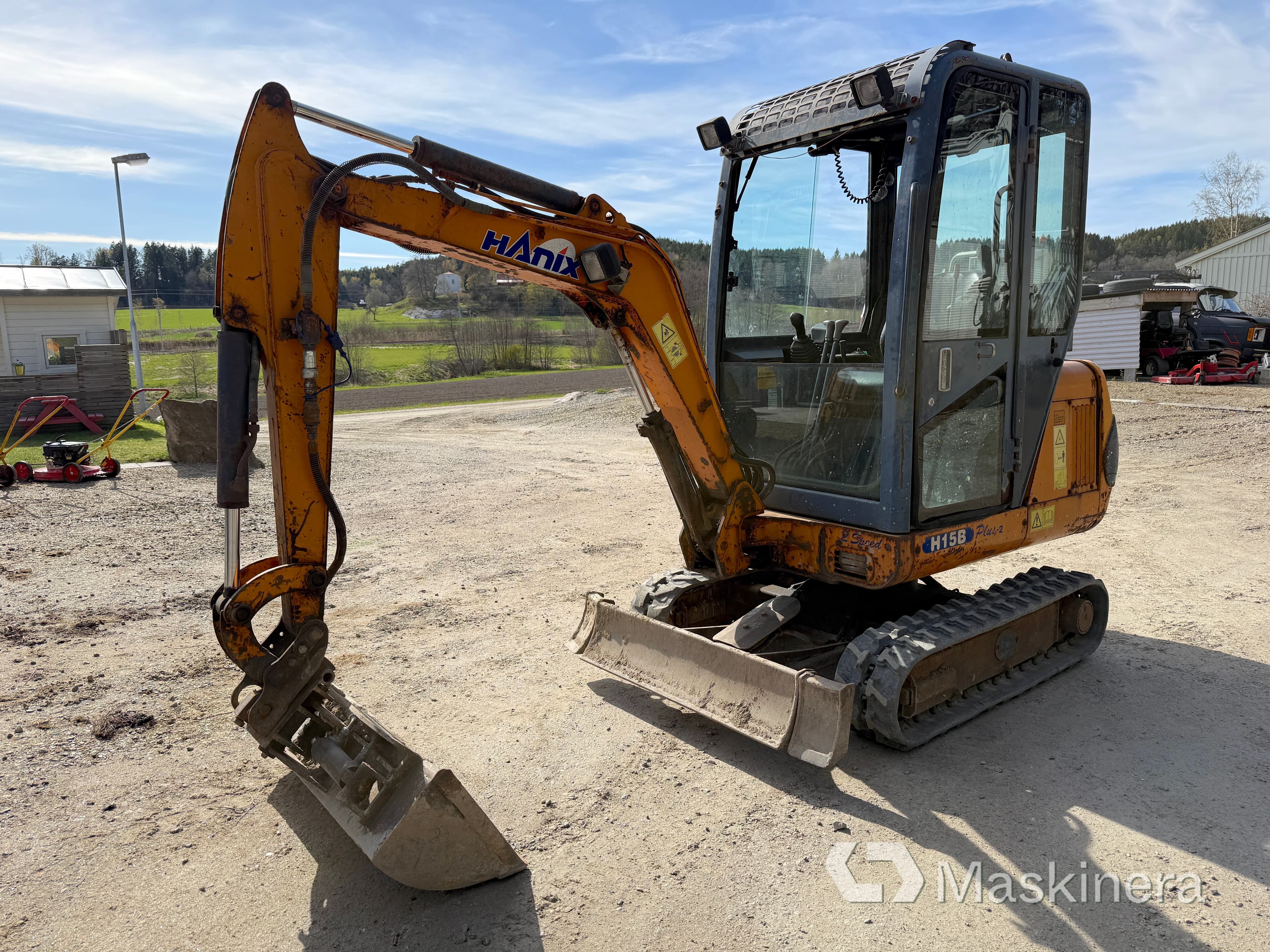 Grävmaskin Hanix H15B Plus-2