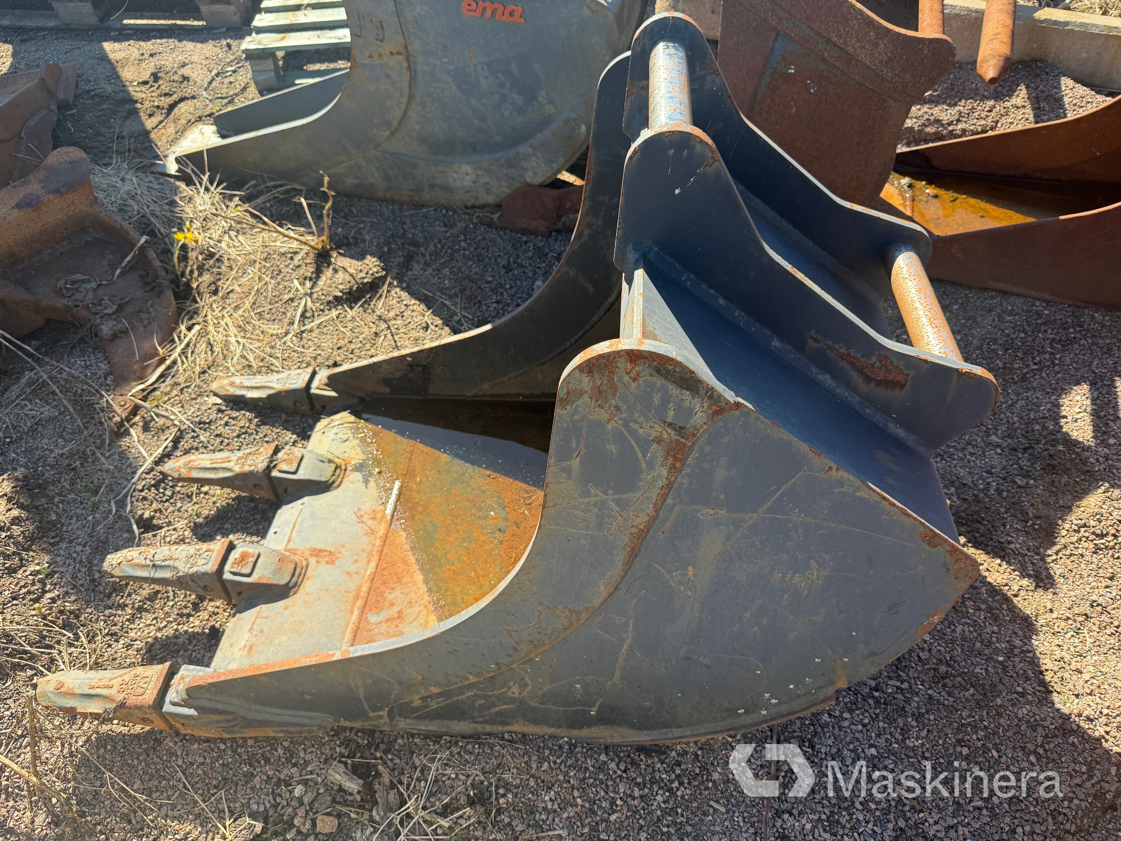 Tandad grävskopa Rototilt 350L S45-fäste